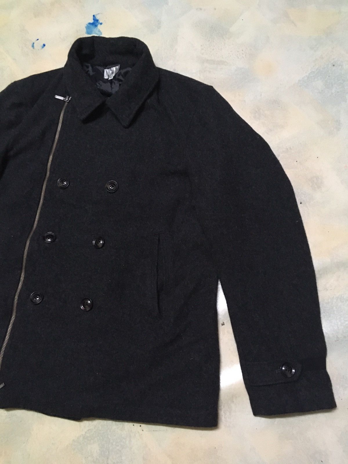 Takeo Kikuchi Takeo Kikuchi Japanese Designer Wool Jacket Avant Garde Size US L / EU 52-54 / 3 - 4 Thumbnail