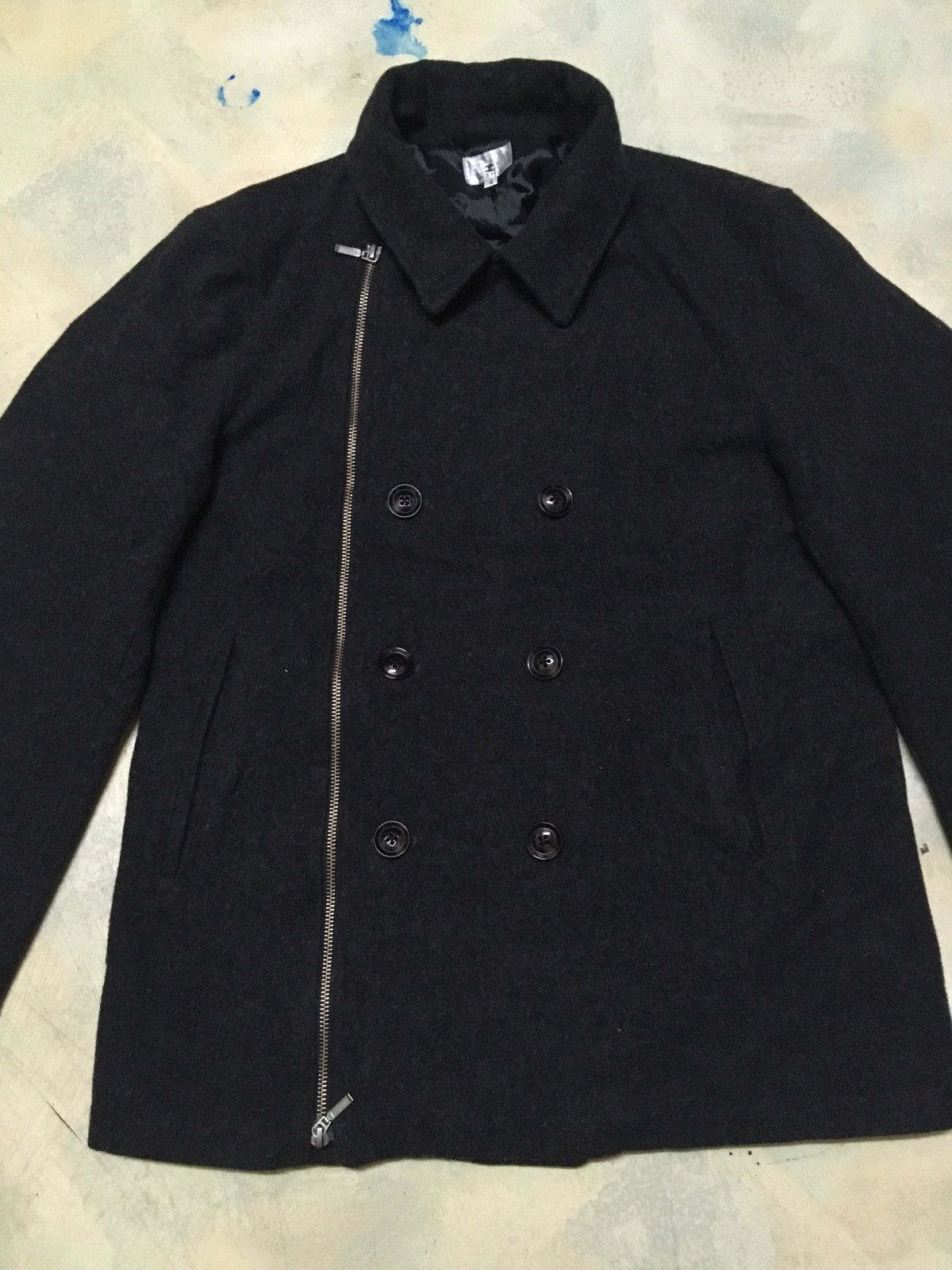 Takeo Kikuchi Takeo Kikuchi Japanese Designer Wool Jacket Avant Garde Size US L / EU 52-54 / 3 - 3 Thumbnail
