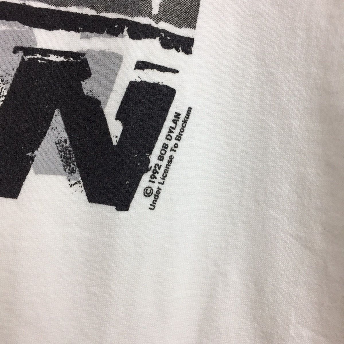 Band Tees Vtg Bob Dylan Japan Tour 1994 Tee©️1992 Brockum Size US L / EU 52-54 / 3 - 9 Thumbnail