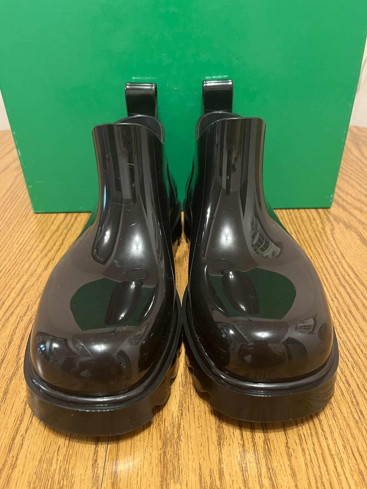 Bottega Veneta Bottega Veneta Rubber Ankle Boot Size US 7 / EU 40 - 2 Thumbnail