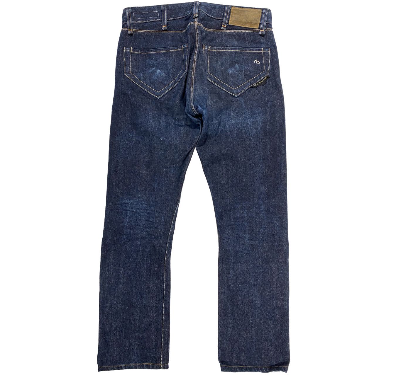 Rag & Bone Rag & Bone Indigo Selvedge skinny fit jeans 29x27 Size US 29 - 2 Thumbnail