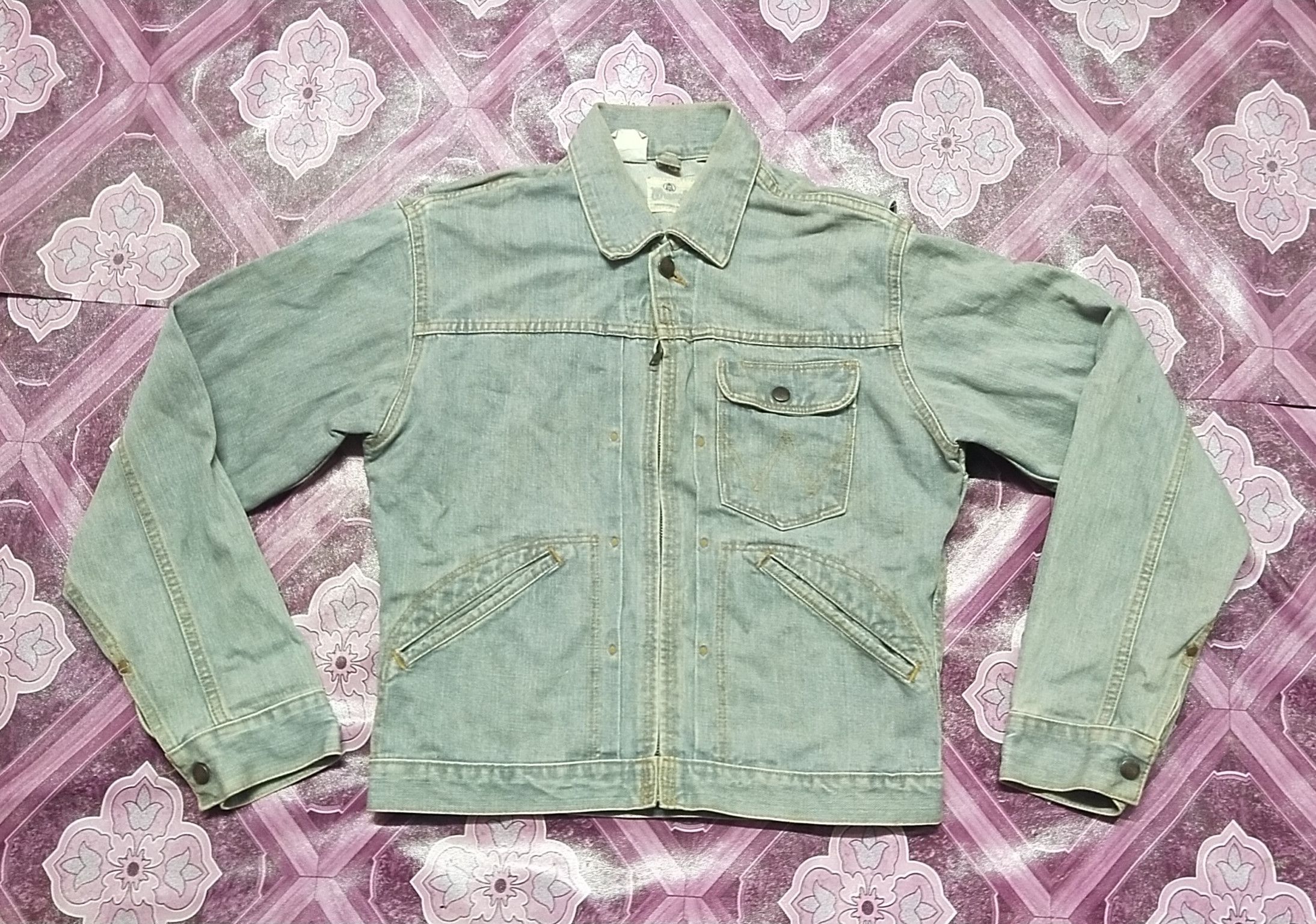 Vintage Final Drop Vintage Wrangler Denim Jacket Size US S / EU 44-46 / 1 - 2 Thumbnail