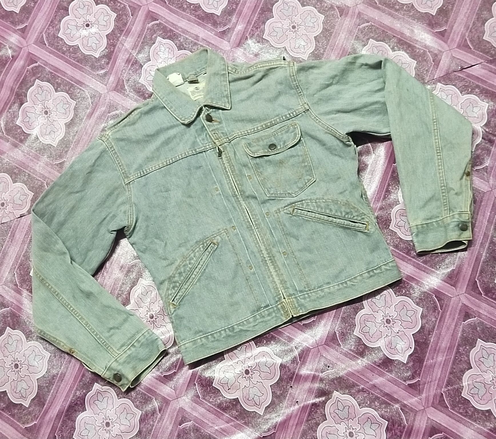 Vintage Final Drop Vintage Wrangler Denim Jacket Size US S / EU 44-46 / 1 - 1 Thumbnail