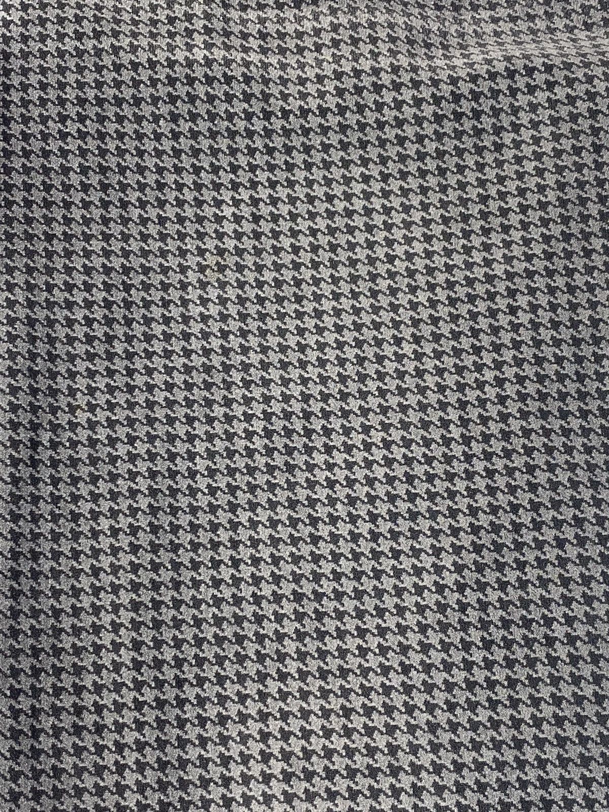 Japanese Brand 90s La Moda Goji Multizipper Houndstooth Flared Size US 29 - 11 Thumbnail