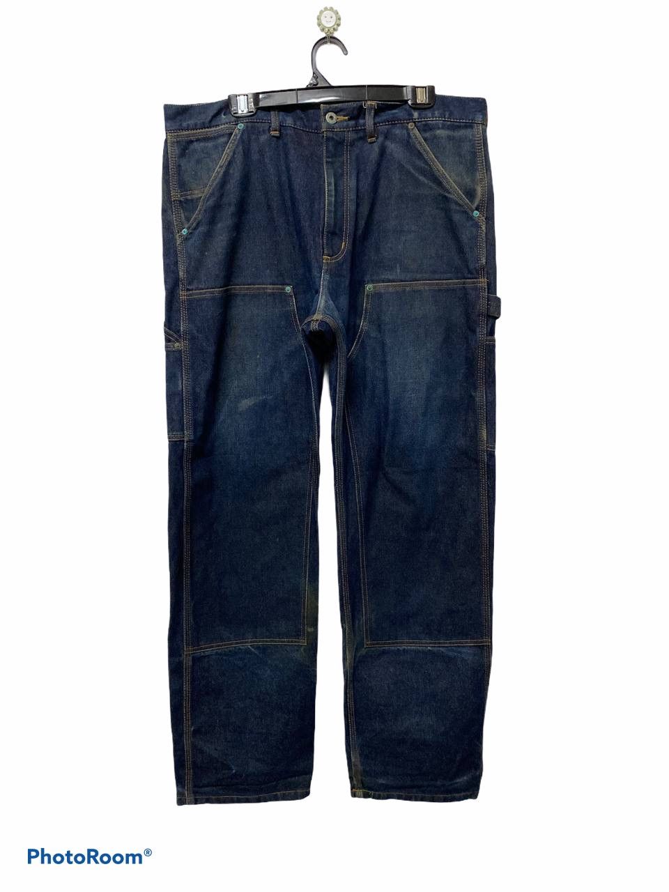 Japanese Brand Vintage nuts and bones carpenter denim carhartt inspired Size US 36 / EU 52 - 2 Thumbnail