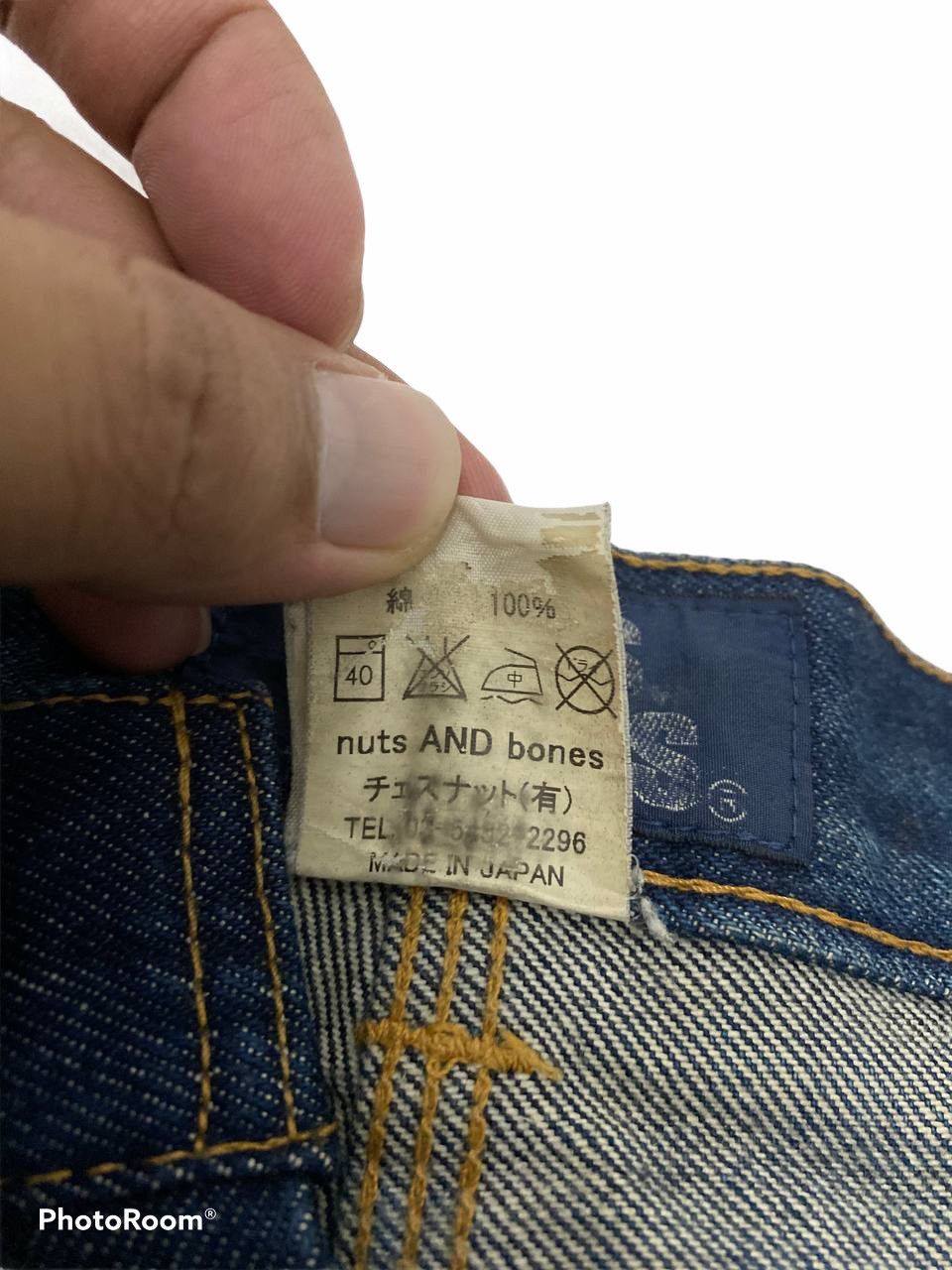 Japanese Brand Vintage nuts and bones carpenter denim carhartt inspired Size US 36 / EU 52 - 7 Thumbnail
