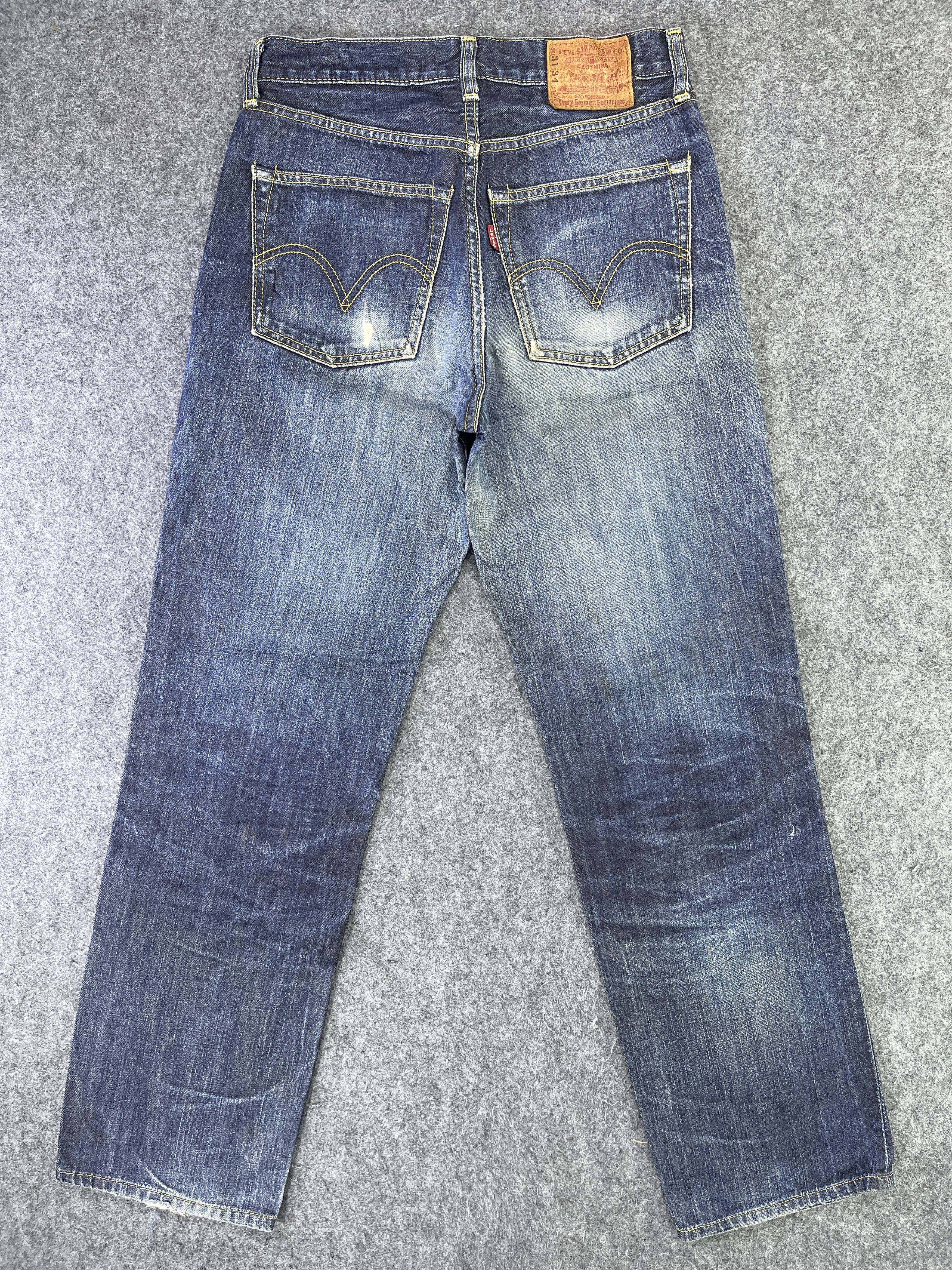 Levi's Vintage Levis 502 Distressed Jeans - J829 Size US 30 / EU 46 - 3 Thumbnail