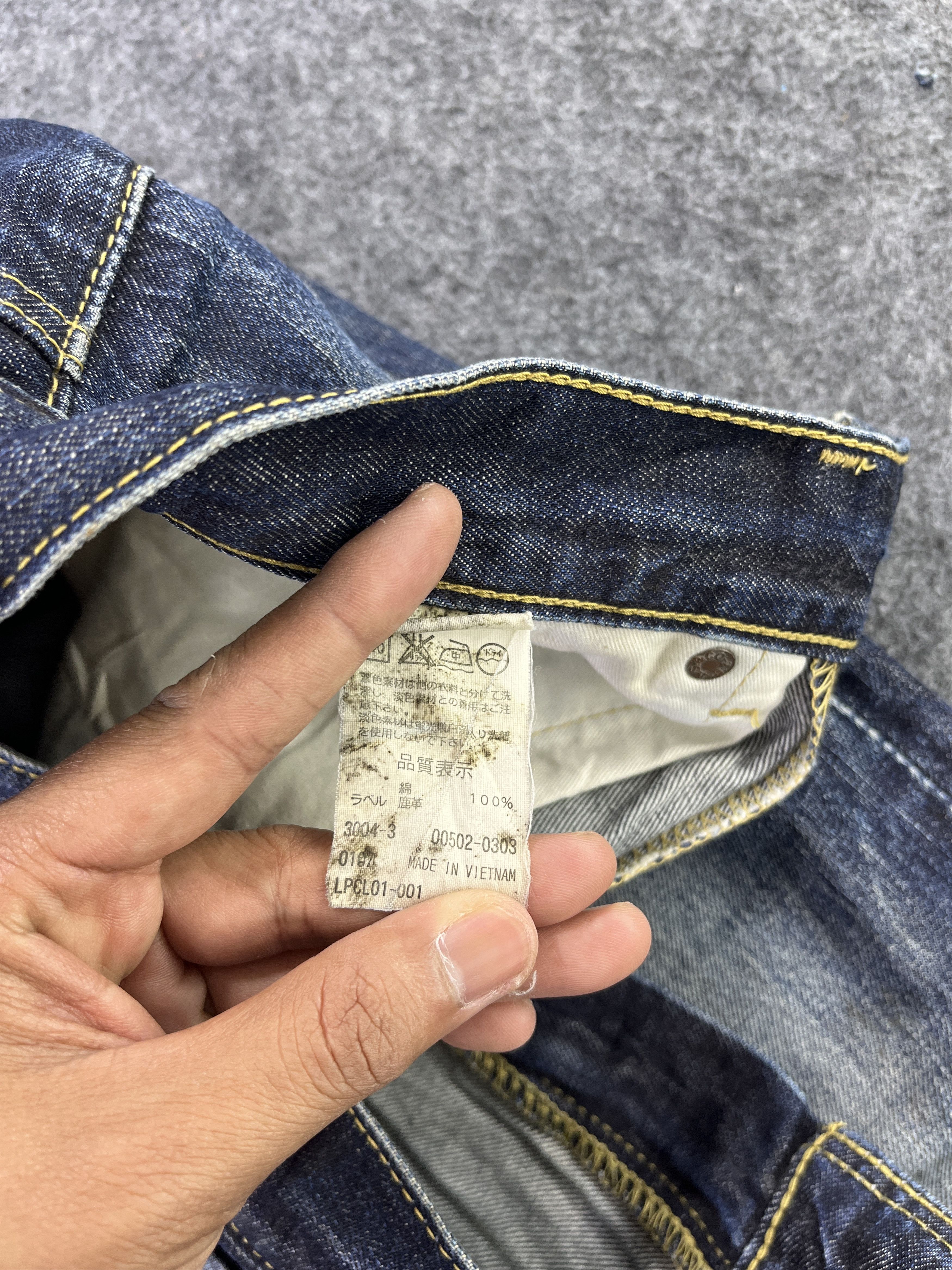 Levi's Vintage Levis 502 Distressed Jeans - J829 Size US 30 / EU 46 - 7 Thumbnail