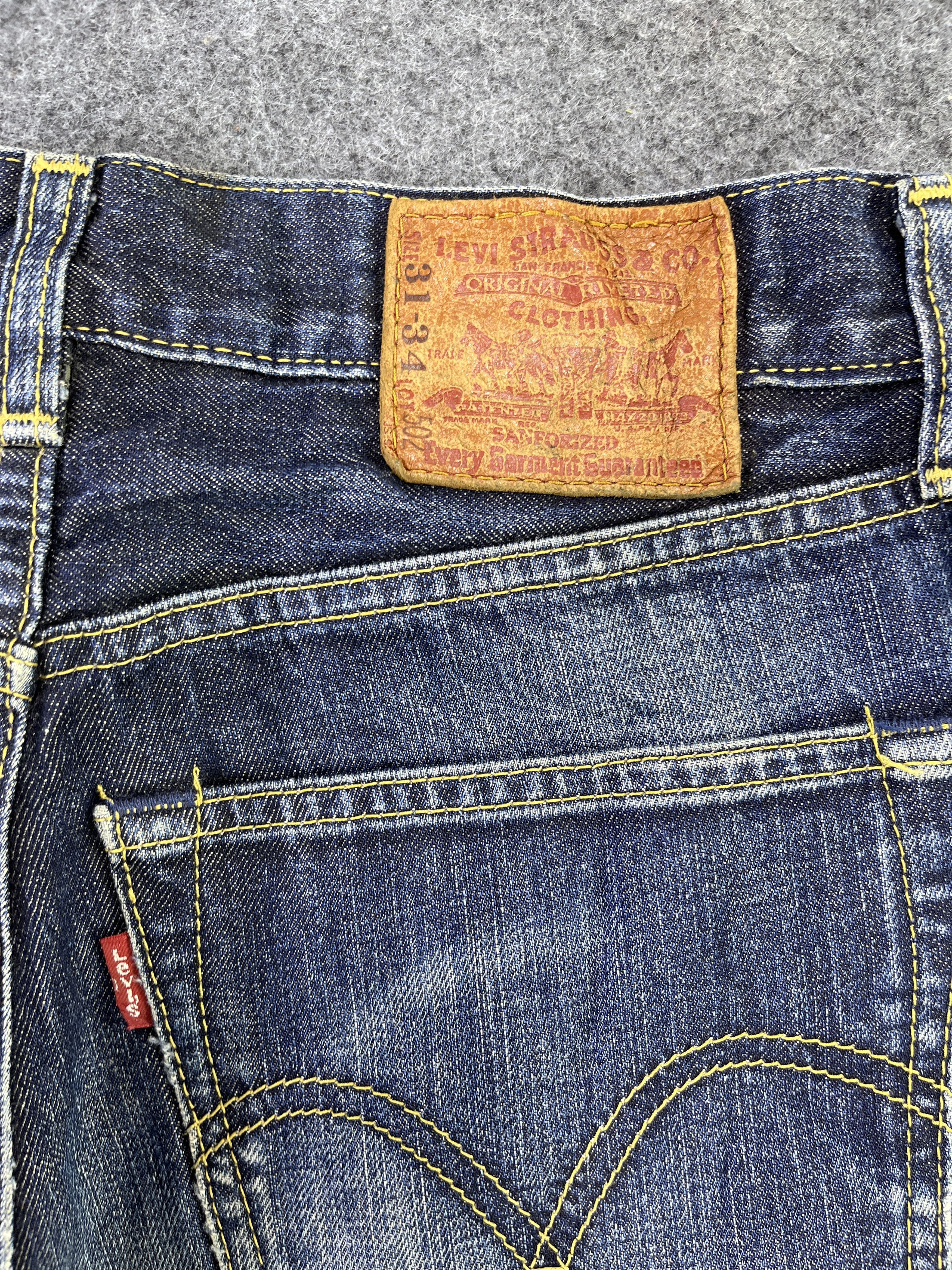 Levi's Vintage Levis 502 Distressed Jeans - J829 Size US 30 / EU 46 - 11 Thumbnail