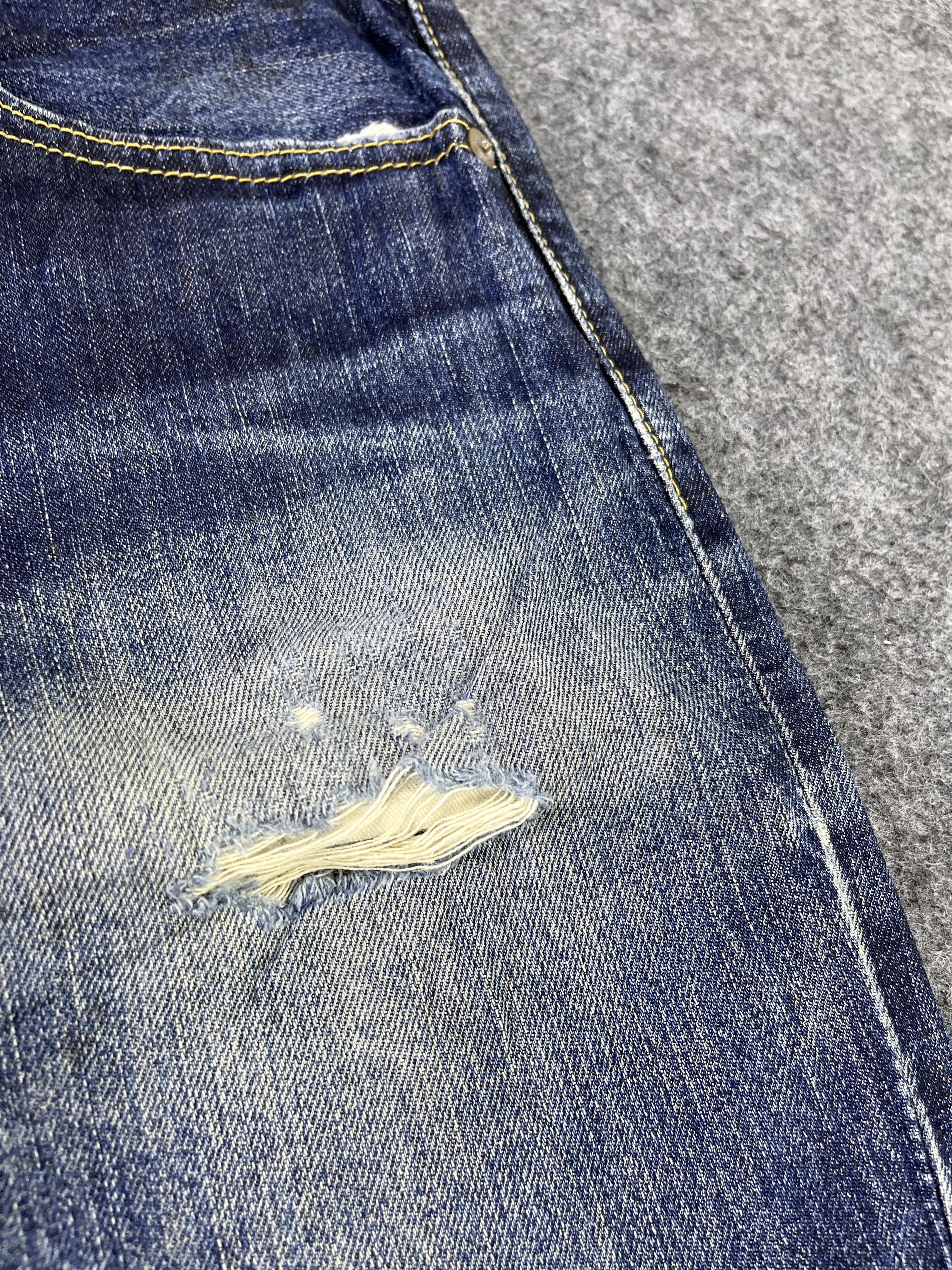 Levi's Vintage Levis 502 Distressed Jeans - J829 Size US 30 / EU 46 - 10 Thumbnail