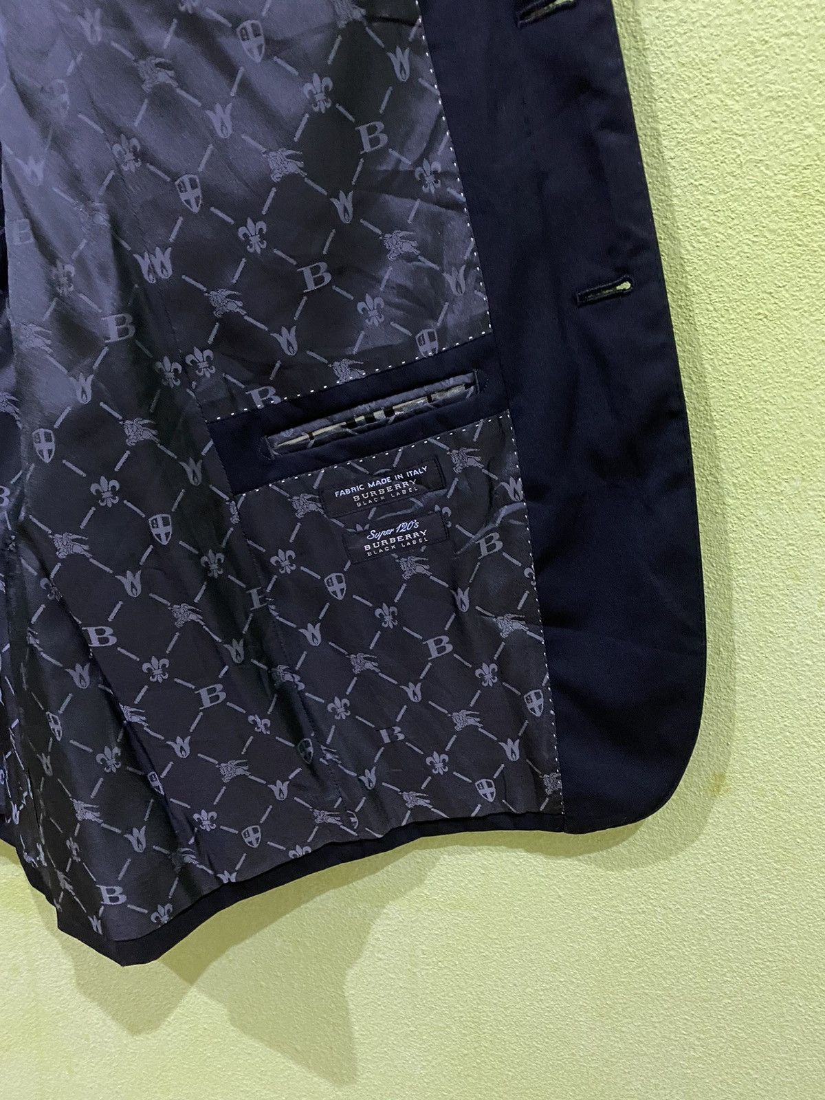 Burberry GK103 BURBERRY BLACK LABEL FORMAL BLAZER Size 40R - 11 Thumbnail