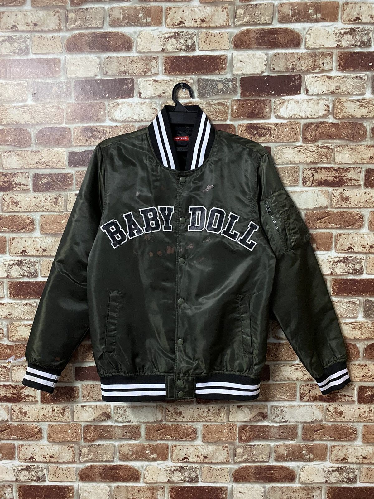Japanese Brand BABY DOLL PAINT SPLASH BOMBER JACKET Size US M / EU 48-50 / 2 - 1 Thumbnail