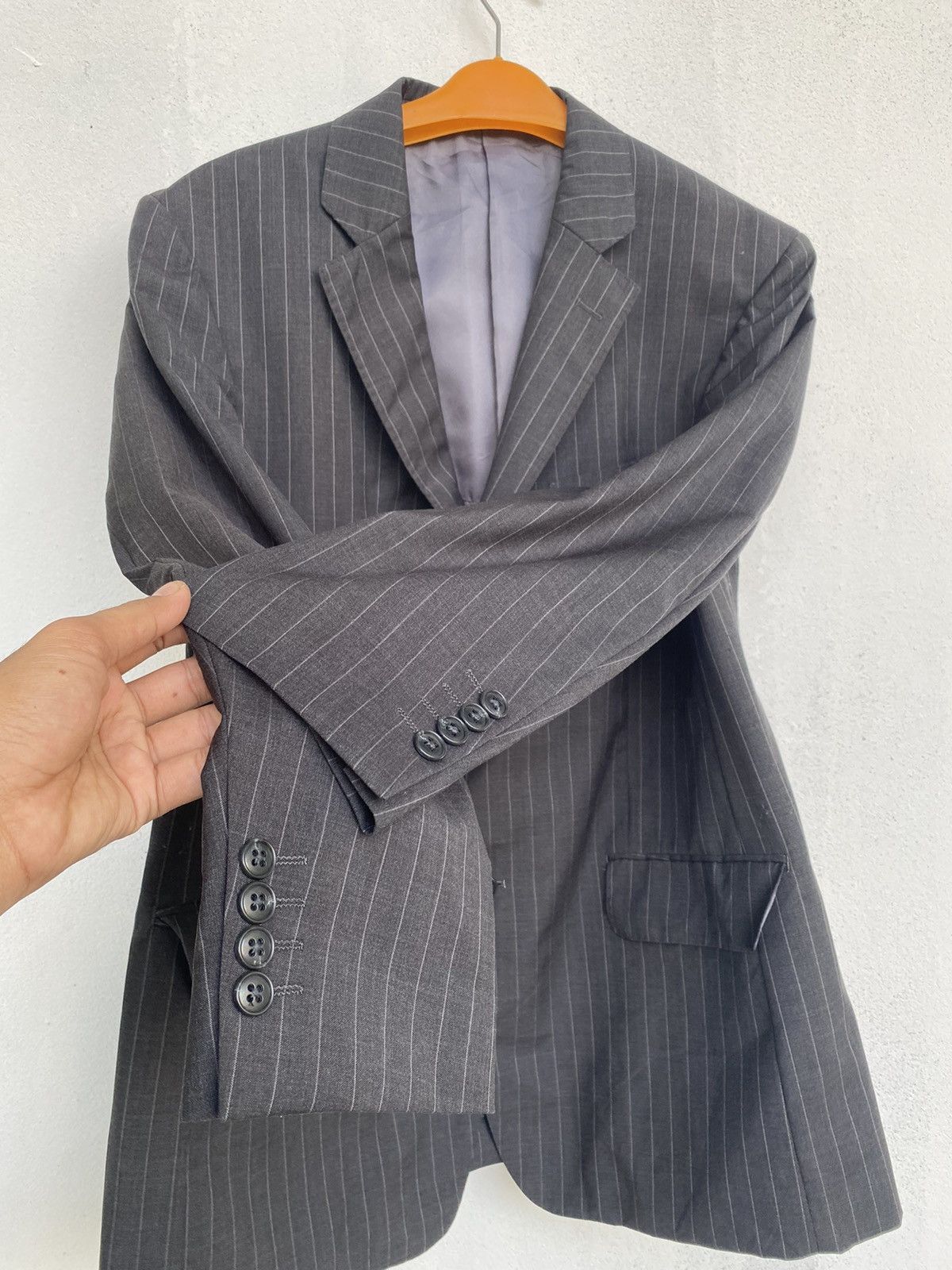 Valentino VALENTINO TISSUS MADE IN ITALY FORMAL BLAZER Size US L / EU 52-54 / 3 - 5 Thumbnail