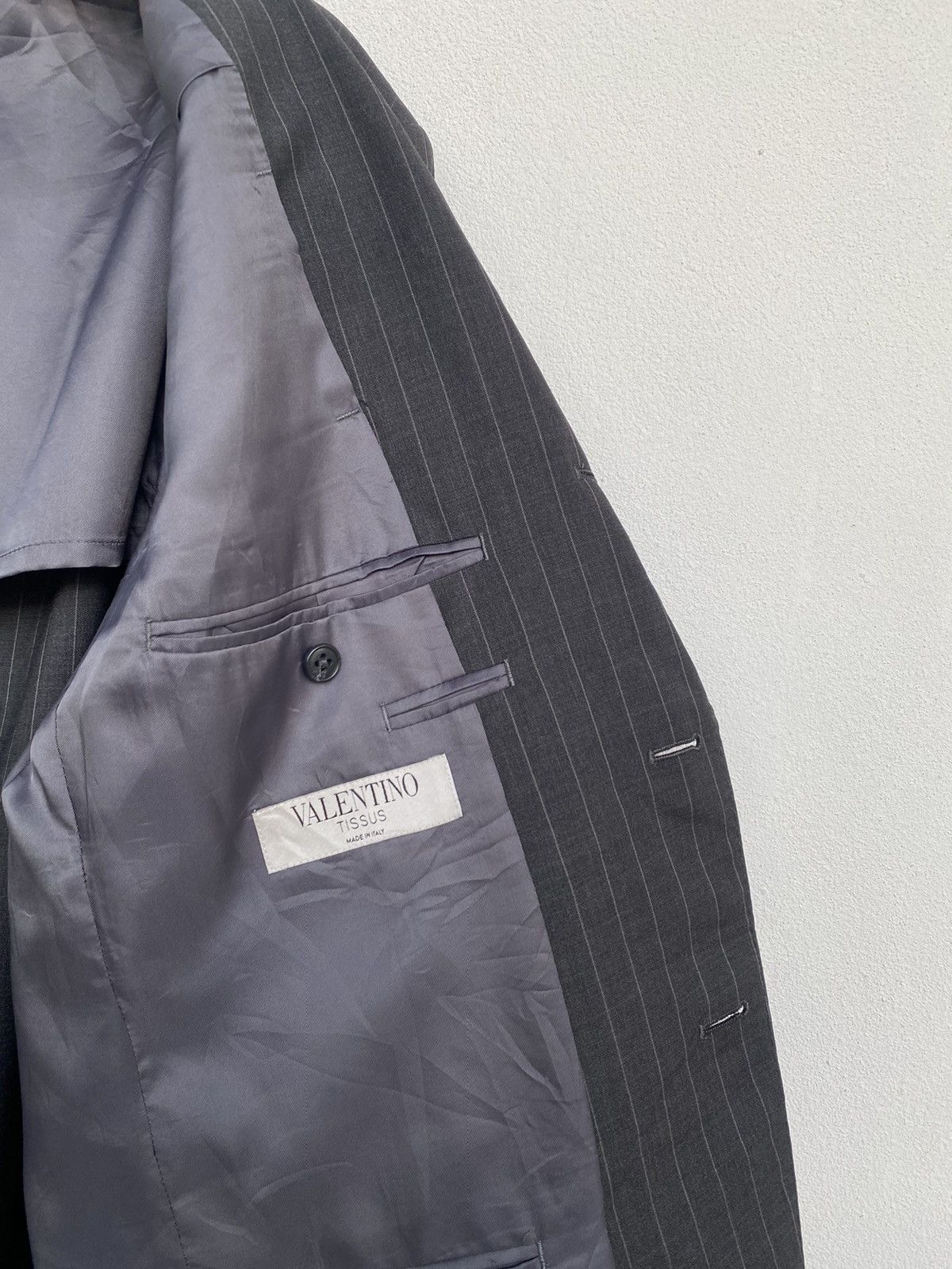 Valentino VALENTINO TISSUS MADE IN ITALY FORMAL BLAZER Size US L / EU 52-54 / 3 - 9 Thumbnail