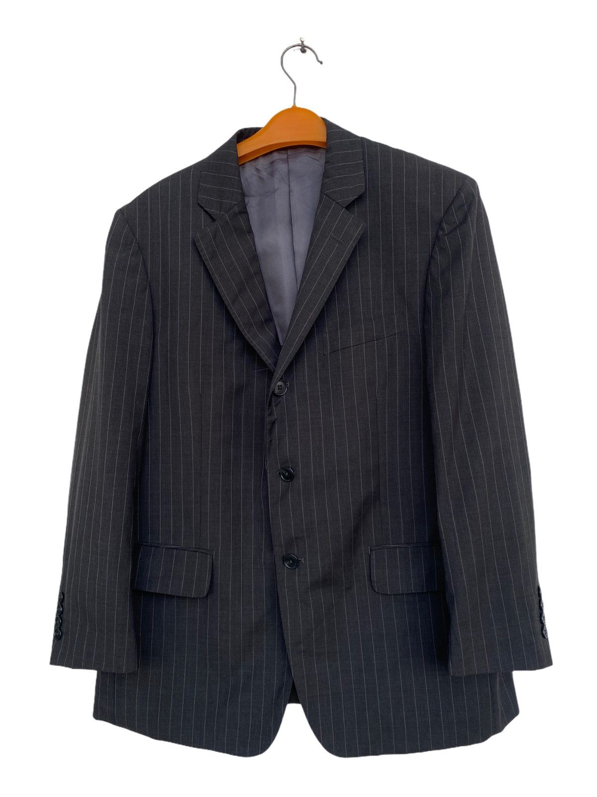 Valentino VALENTINO TISSUS MADE IN ITALY FORMAL BLAZER Size US L / EU 52-54 / 3 - 1 Thumbnail