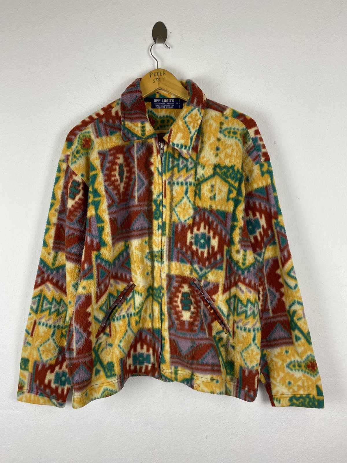 Japanese Brand Nice Design Off Limits Fleece Sweater Size US L / EU 52-54 / 3 - 2 Thumbnail
