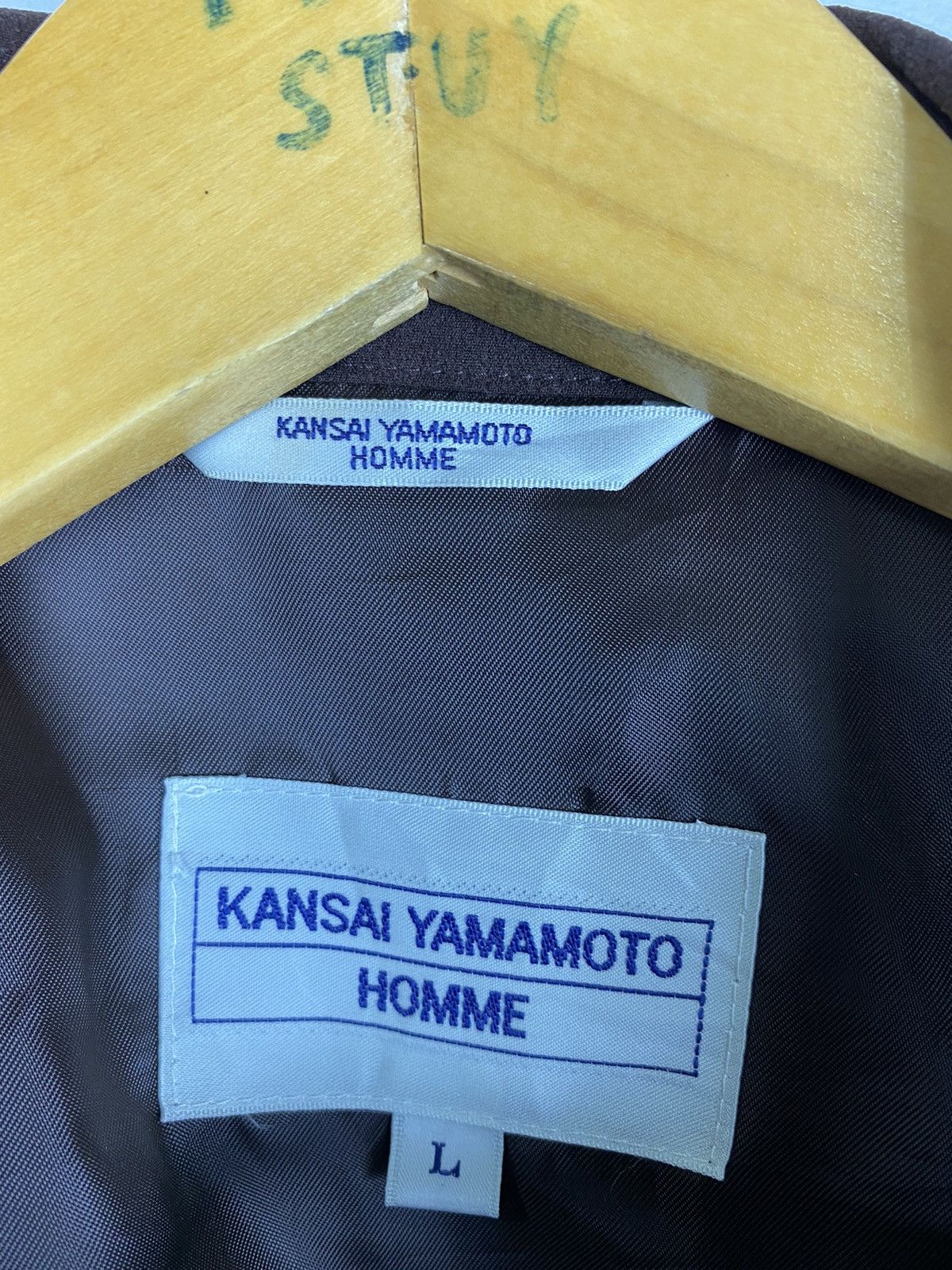 Designer × Kansai Yamamoto GK72 Kansai Yamamoto Homme Casual Jacket - Large Size Size US L / EU 52-54 / 3 - 5 Thumbnail