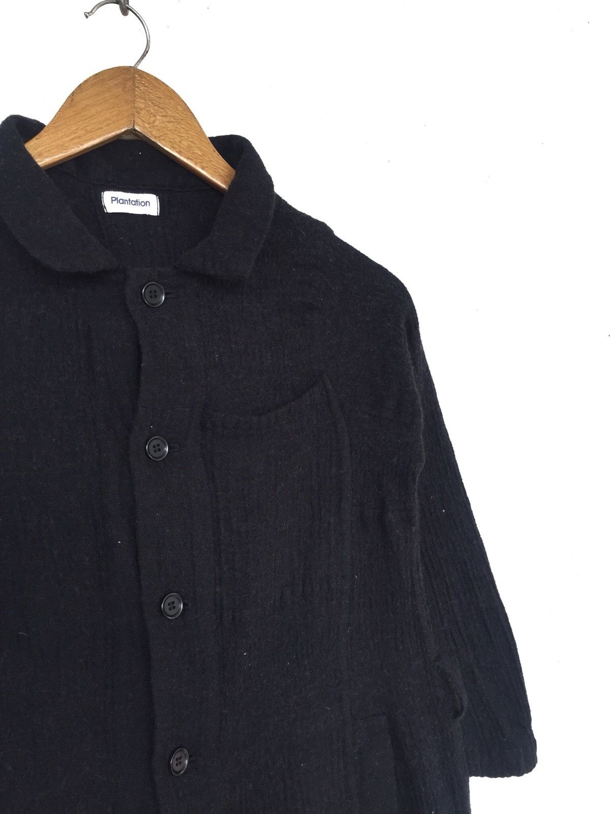 Issey Miyake OG Issey Miyake Plantation Wool Long Shirt Blouse Size US S / EU 44-46 / 1 - 4 Thumbnail