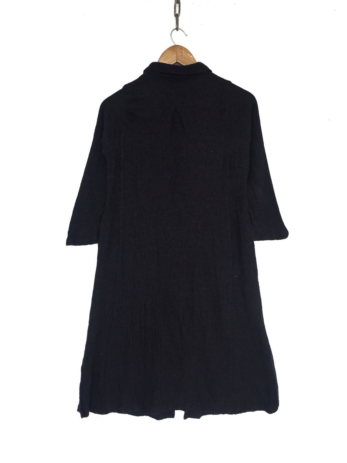 Issey Miyake OG Issey Miyake Plantation Wool Long Shirt Blouse Size US S / EU 44-46 / 1 - 6 Thumbnail