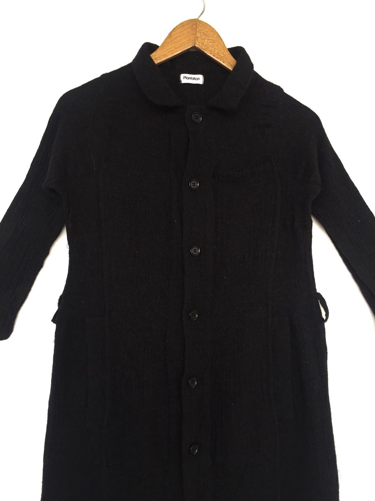 Issey Miyake OG Issey Miyake Plantation Wool Long Shirt Blouse Size US S / EU 44-46 / 1 - 2 Thumbnail