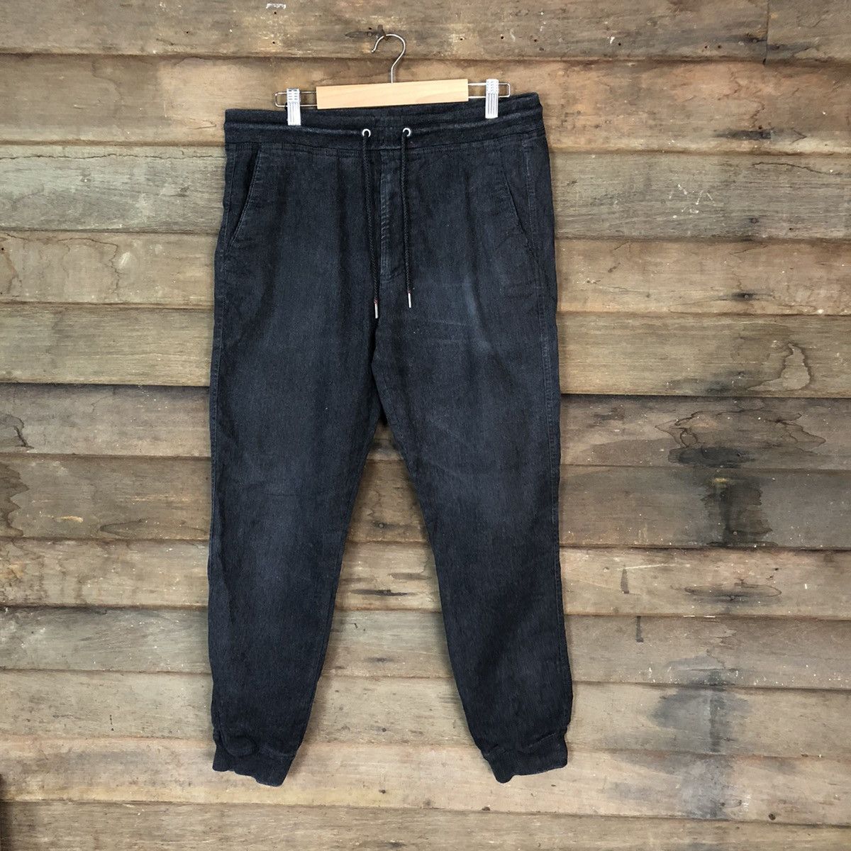 Gap Gap Black jogger Pants vintage #4639 Size US 30 / EU 46 - 1 Thumbnail