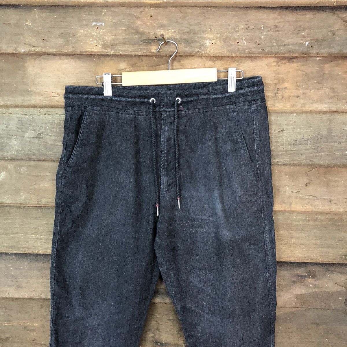 Gap Gap Black jogger Pants vintage #4639 Size US 30 / EU 46 - 2 Thumbnail