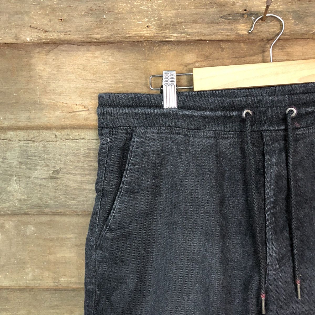 Gap Gap Black jogger Pants vintage #4639 Size US 30 / EU 46 - 4 Thumbnail