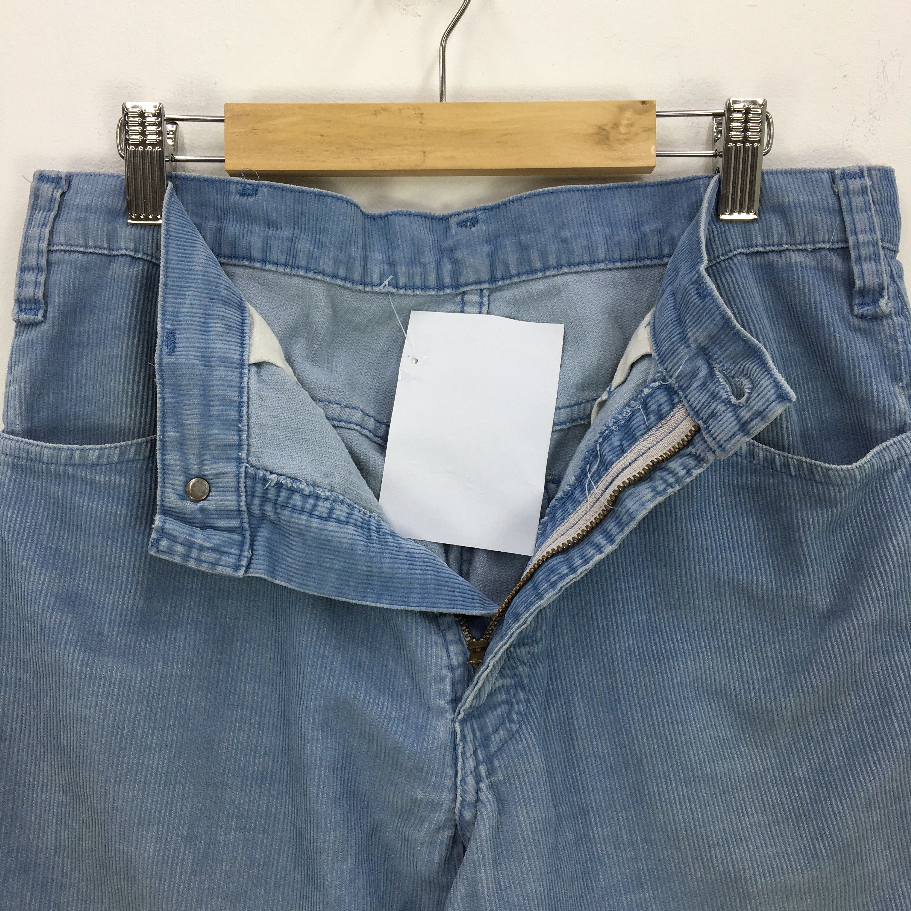 Levi's 70s Levis Corduroy Bootcut Jeans Levis Flare Wide Leg Denim Size 28" / US 6 / IT 42 - 12 Thumbnail