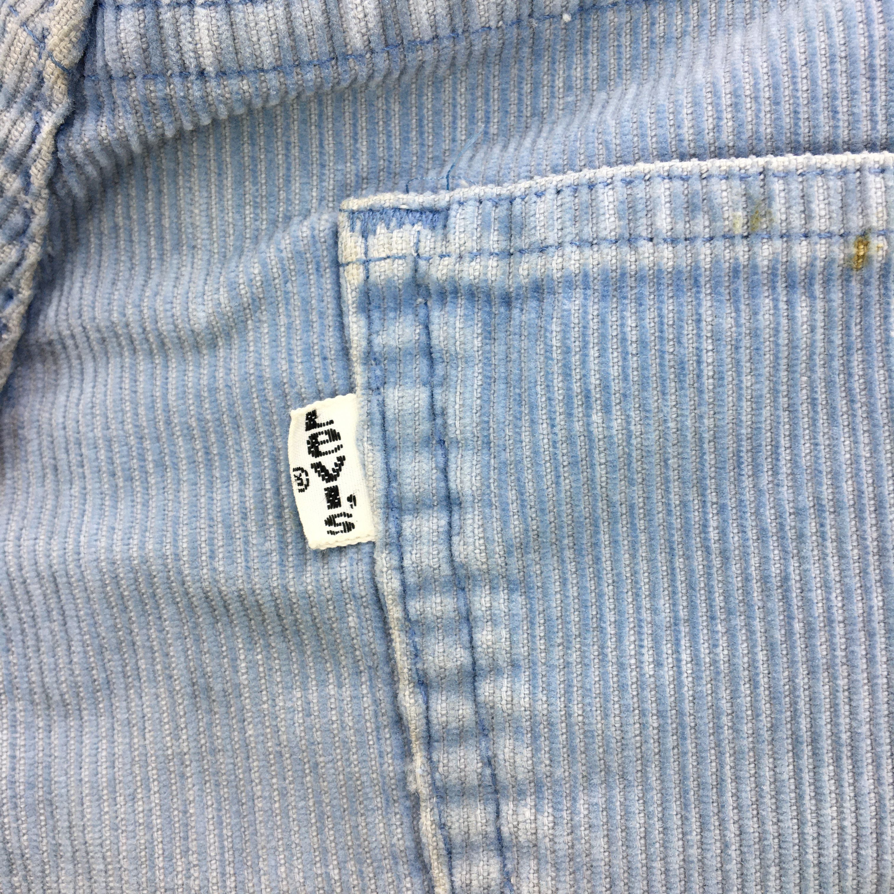 Levi's 70s Levis Corduroy Bootcut Jeans Levis Flare Wide Leg Denim Size 28" / US 6 / IT 42 - 10 Thumbnail
