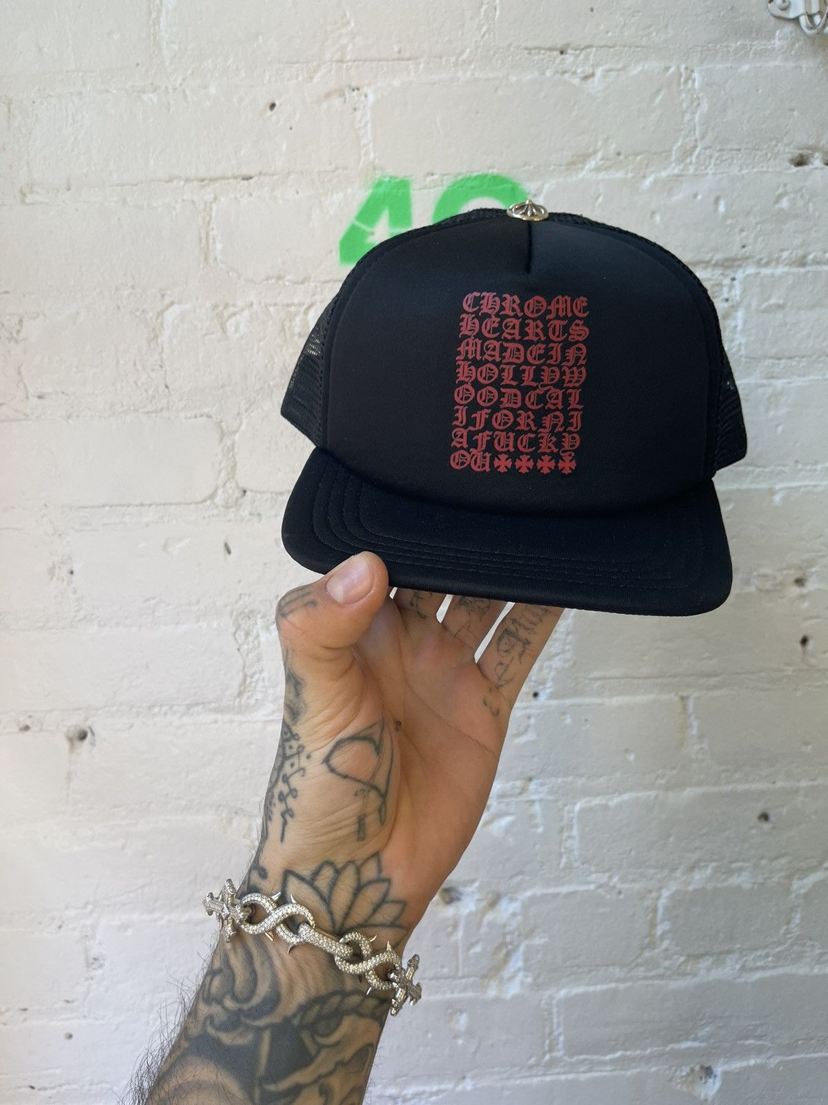 Chrome Hearts Chrome Hearts NEW 2023 SnapBack Hat 4GSELLER Size ONE SIZE - 3 Thumbnail