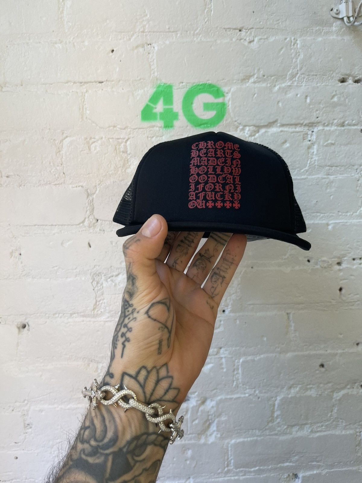 Chrome Hearts Chrome Hearts NEW 2023 SnapBack Hat 4GSELLER Size ONE SIZE - 2 Thumbnail