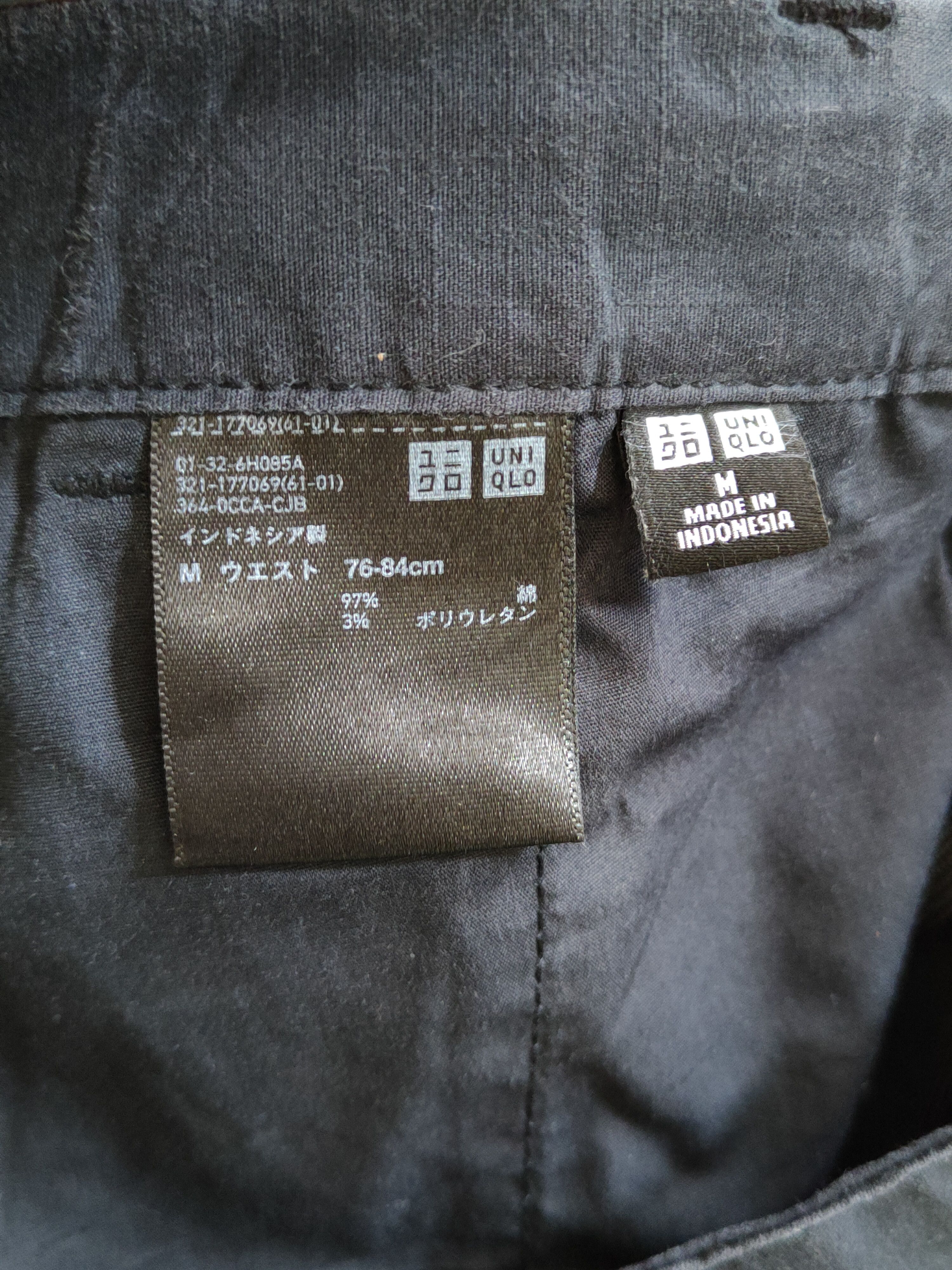Japanese Brand × Uniqlo Uniqlo Blue multipocket jogger Black Pant #4403 Size US 30 / EU 46 - 16 Thumbnail