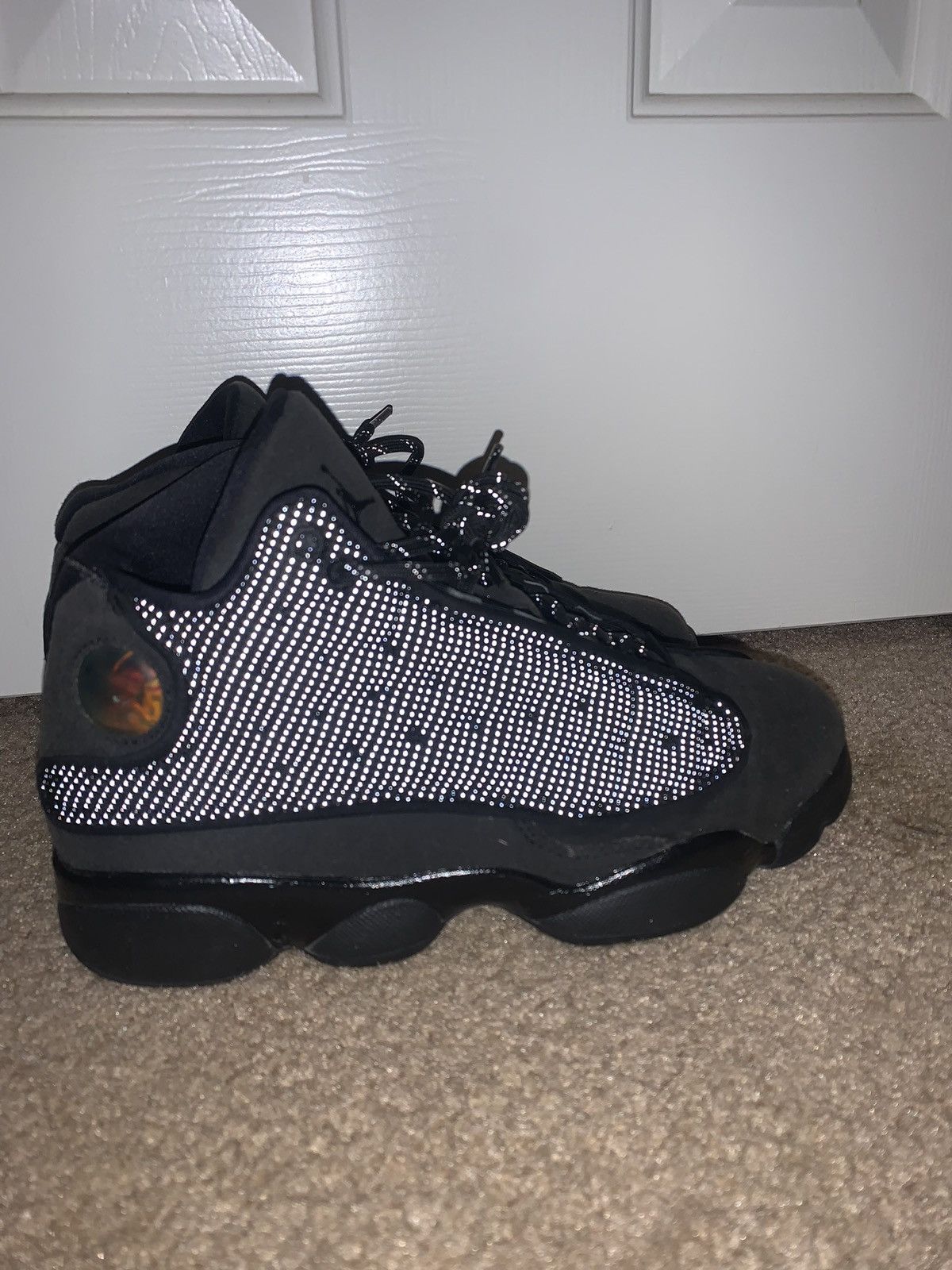 Jordan 13 black cat reflective online