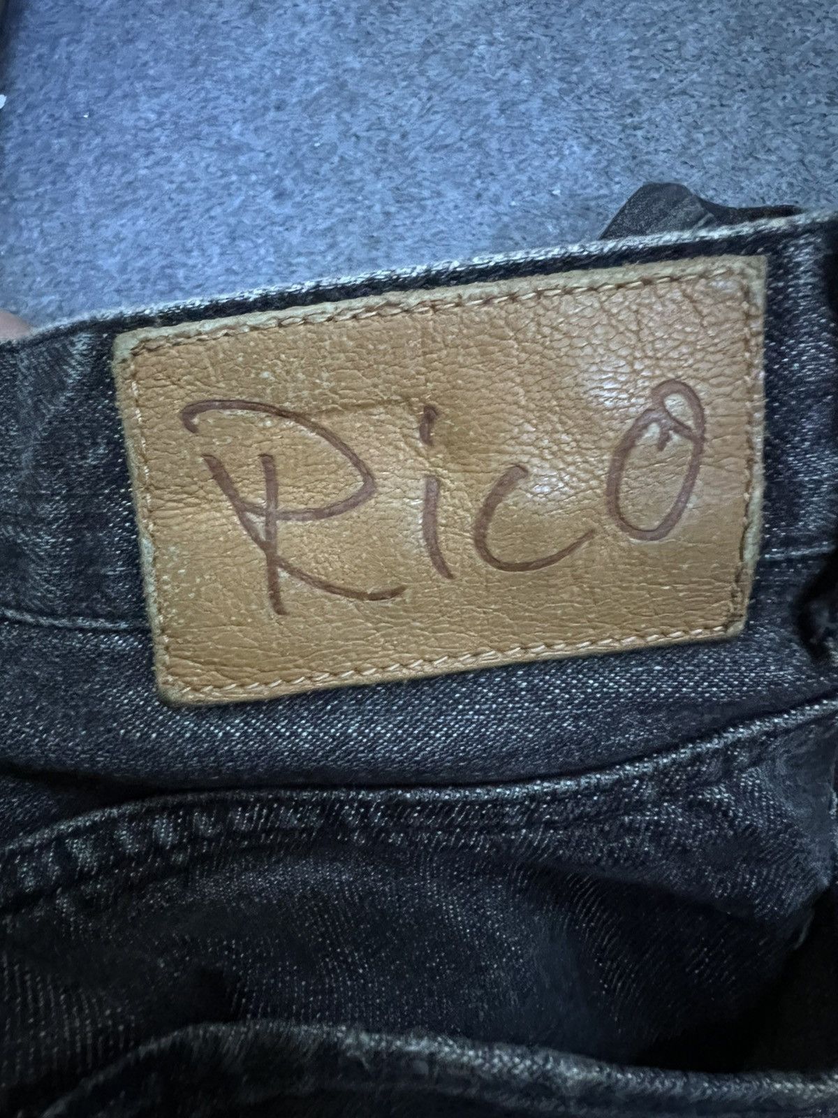 Japanese Brand THRASHED JAPANESE BRAND RICO INSPIRED FEAR OF GOD Size US 31 - 10 Thumbnail