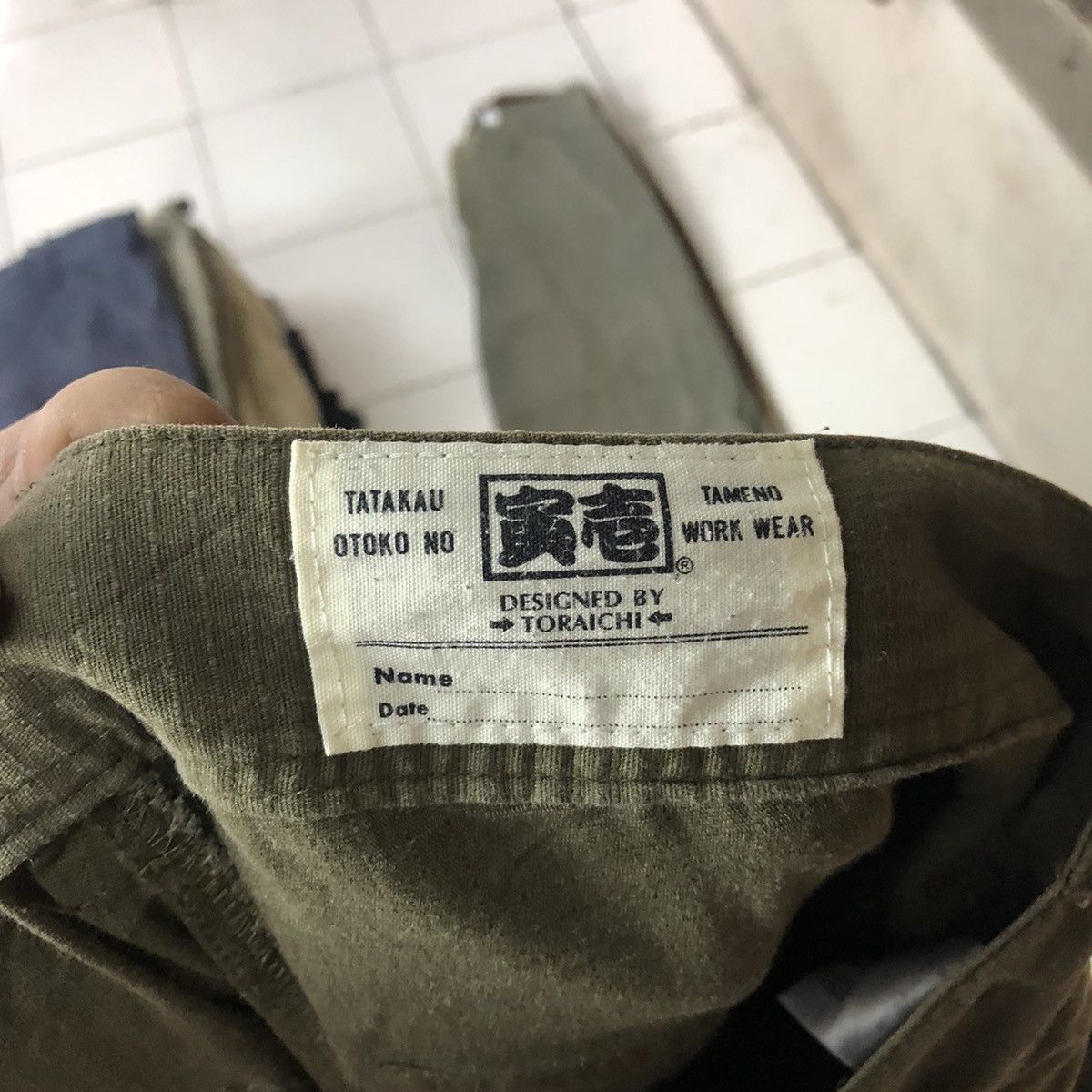 Japanese Brand Tora Dark Brown faded utility jogger Cargo Pants #6883 Size US 32 / EU 48 - 17 Thumbnail
