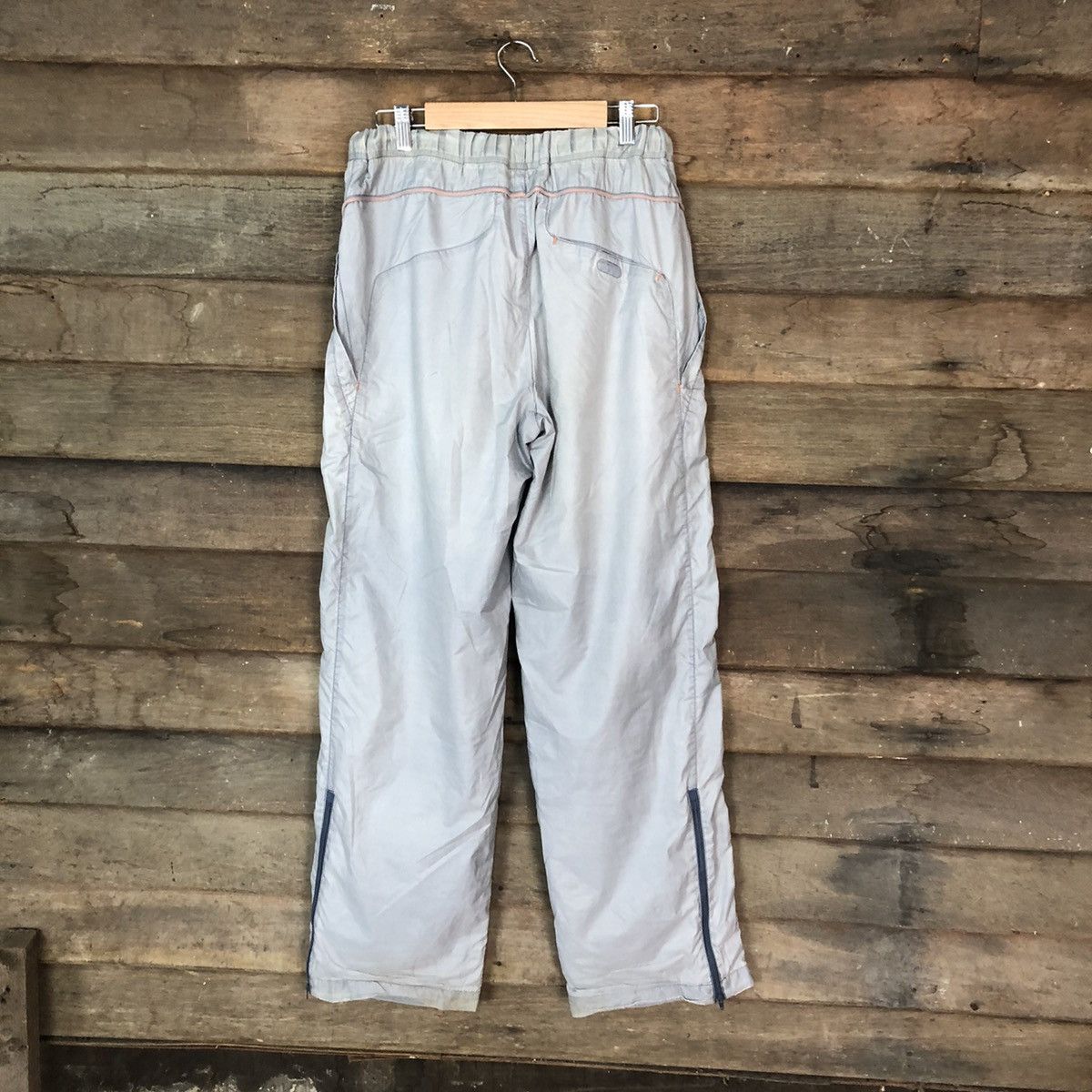 Nike Nike Grey sportwear hiking track Pants #5885 Size US 30 / EU 46 - 6 Thumbnail