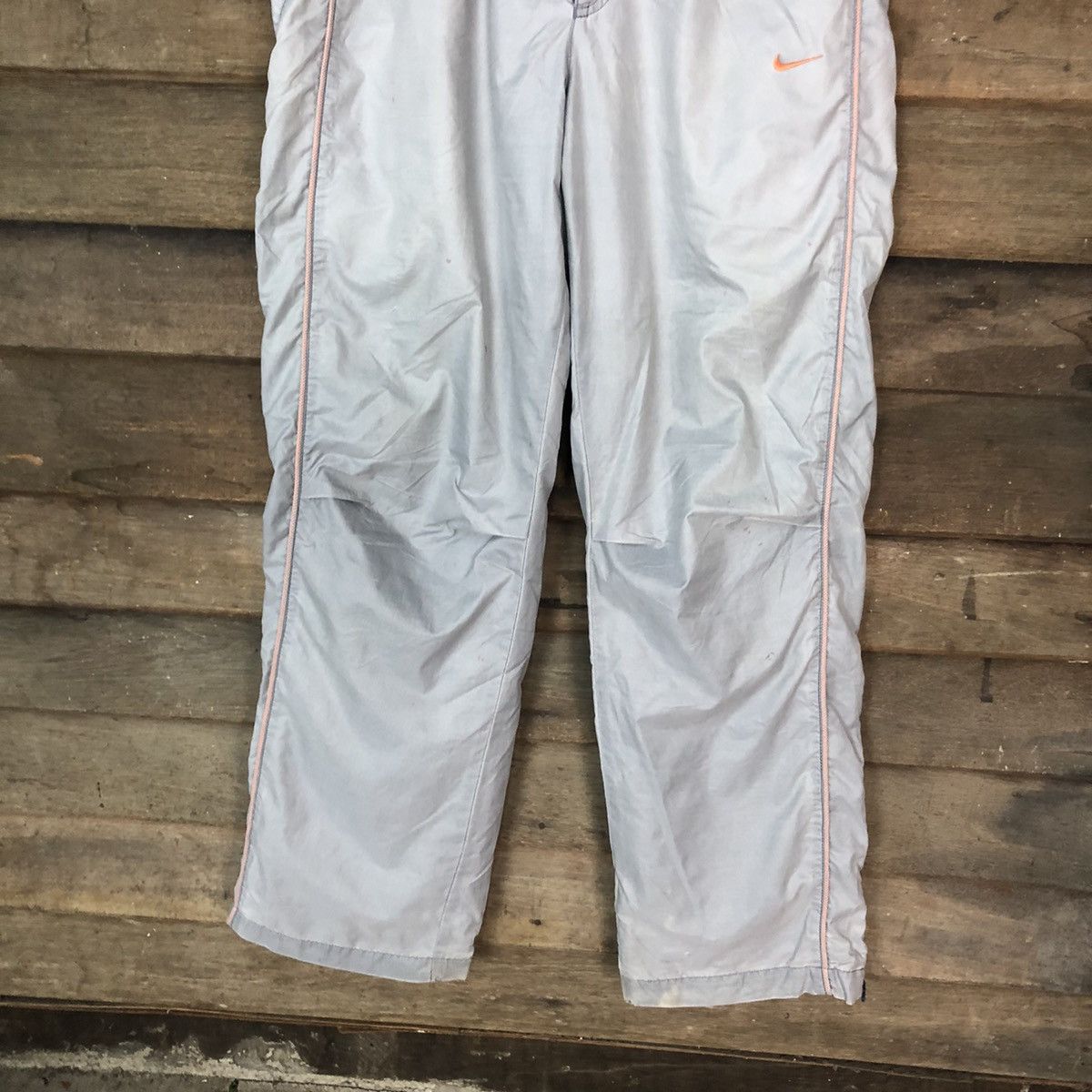 Nike Nike Grey sportwear hiking track Pants #5885 Size US 30 / EU 46 - 3 Thumbnail