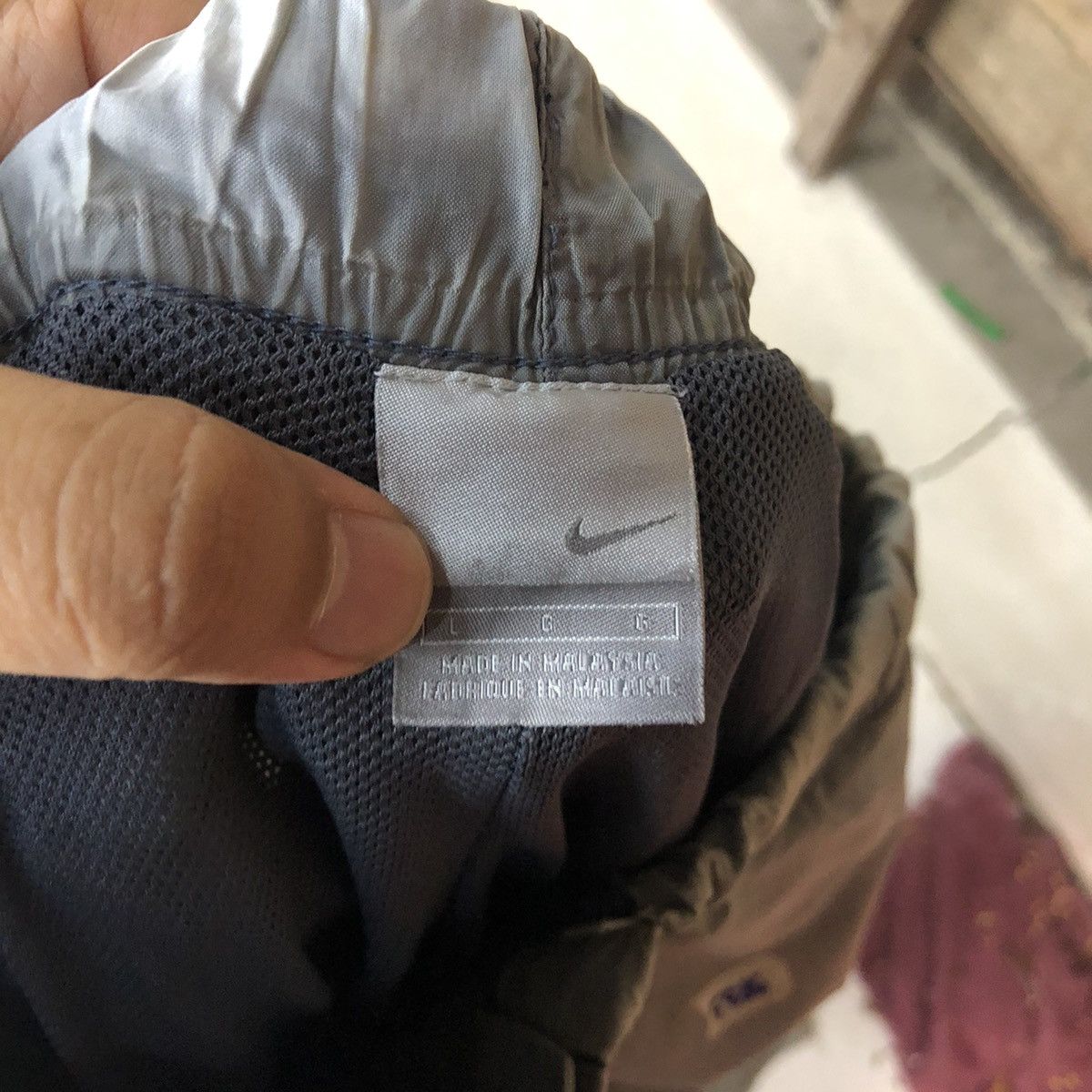 Nike Nike Grey sportwear hiking track Pants #5885 Size US 30 / EU 46 - 12 Thumbnail