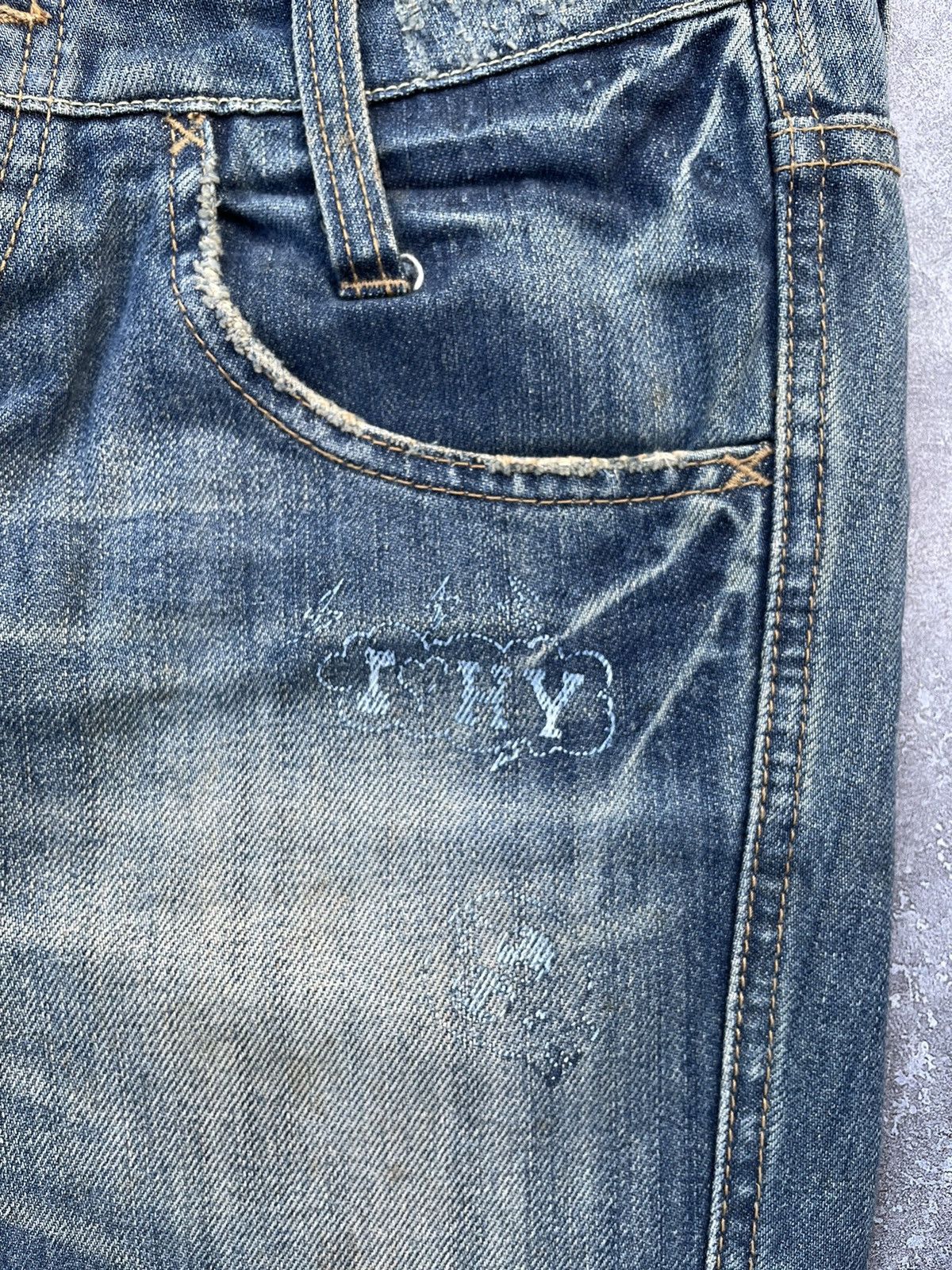 20471120 Hyoma Double Waist Denim Size US 30 / EU 46 - 4 Thumbnail