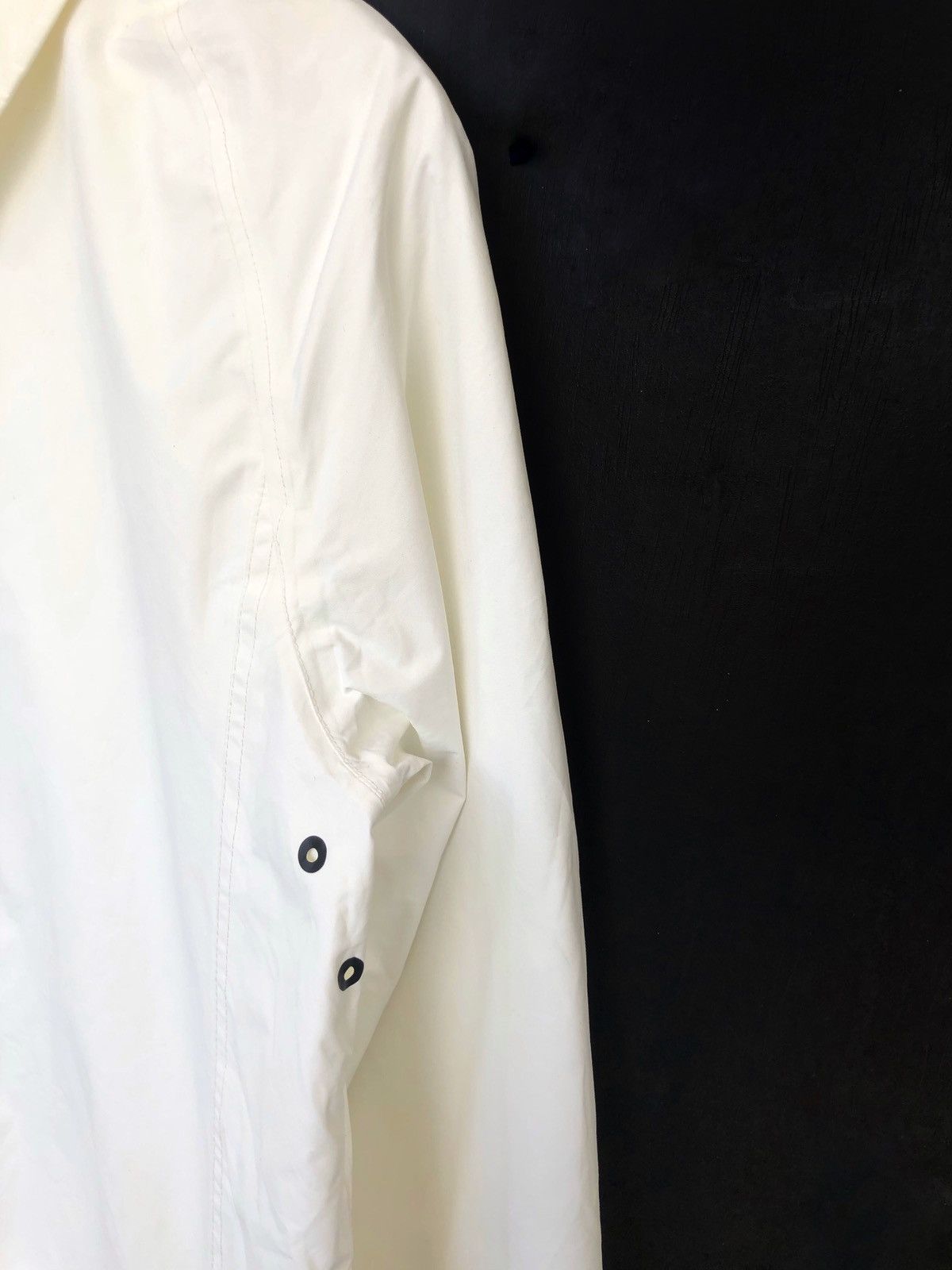 Lemaire × Uniqlo HEAT🔥Lemaire Paris Off White A line Trench Coat Size US L / EU 52-54 / 3 - 6 Thumbnail