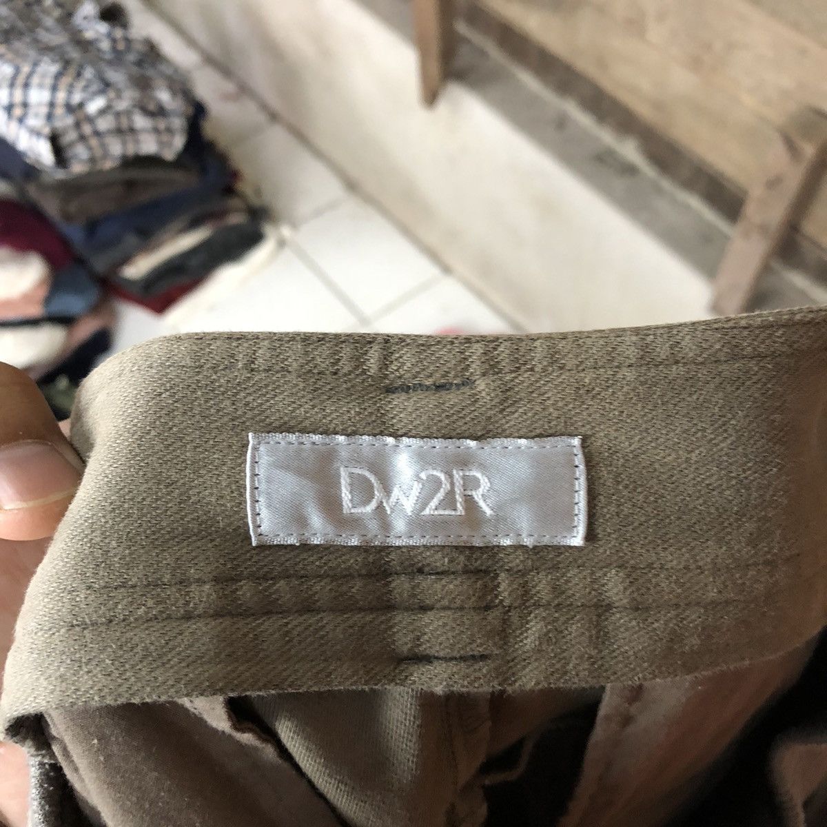 Japanese Brand Dw2R faded Brown multipocket jogger Cargo Pants #4028 Size US 28 / EU 44 - 15 Thumbnail
