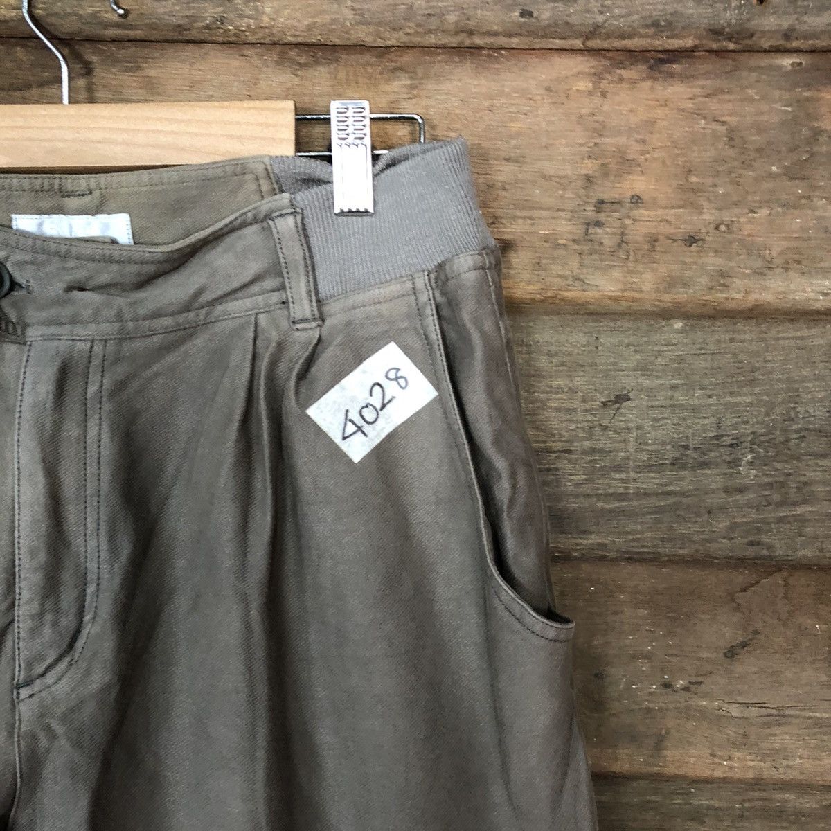 Japanese Brand Dw2R faded Brown multipocket jogger Cargo Pants #4028 Size US 28 / EU 44 - 4 Thumbnail