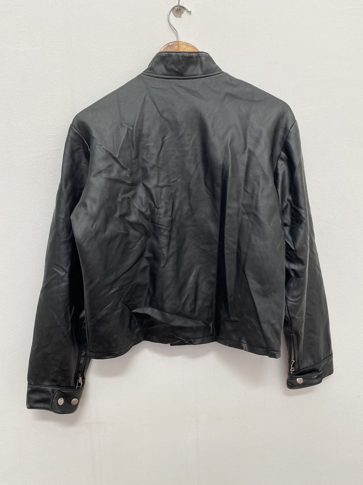 Japanese Brand Mat Hamk Biker Pvc Leather Jacket design Rare Size US M / EU 48-50 / 2 - 3 Thumbnail