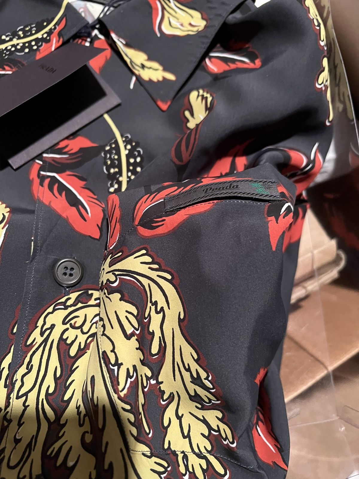 Prada Prada Lilium Button Shirt Size US M / EU 48-50 / 2 - 5 Thumbnail
