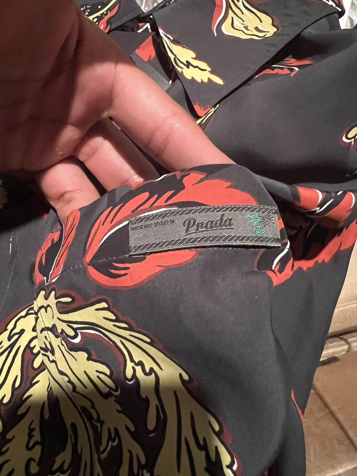 Prada Prada Lilium Button Shirt Size US M / EU 48-50 / 2 - 6 Thumbnail