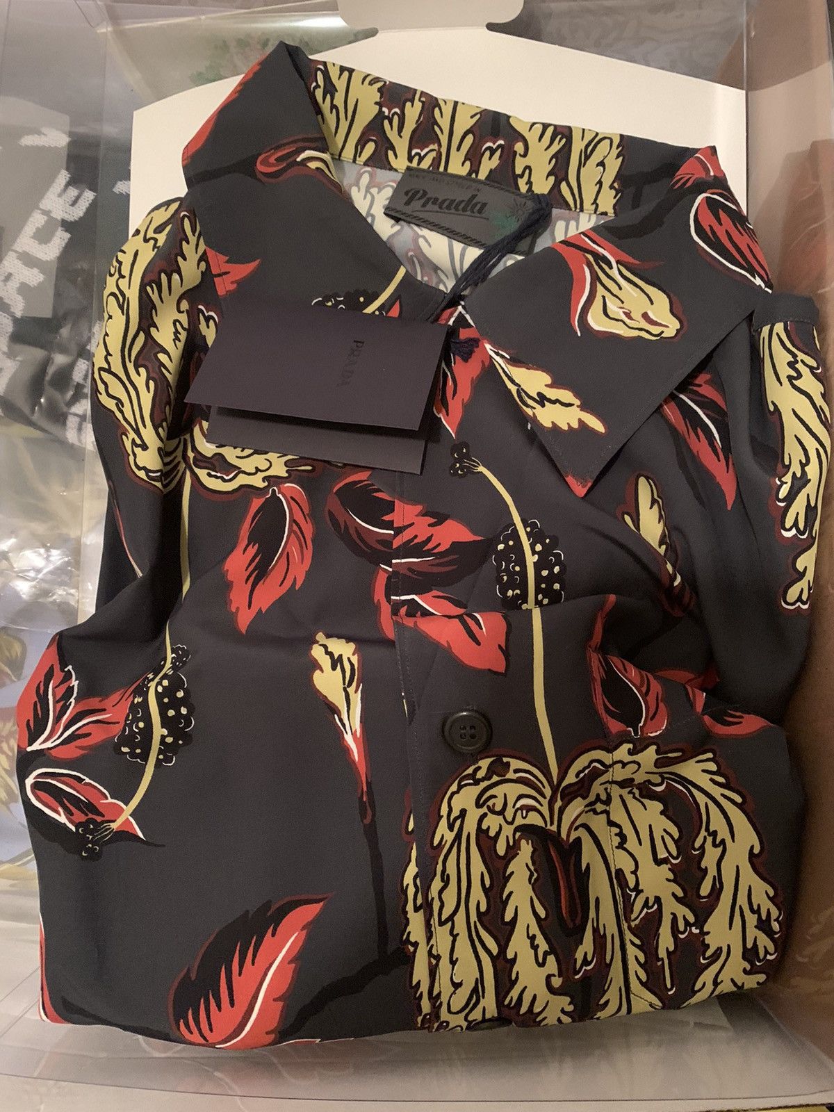 Prada Prada Lilium Button Shirt Size US M / EU 48-50 / 2 - 3 Thumbnail