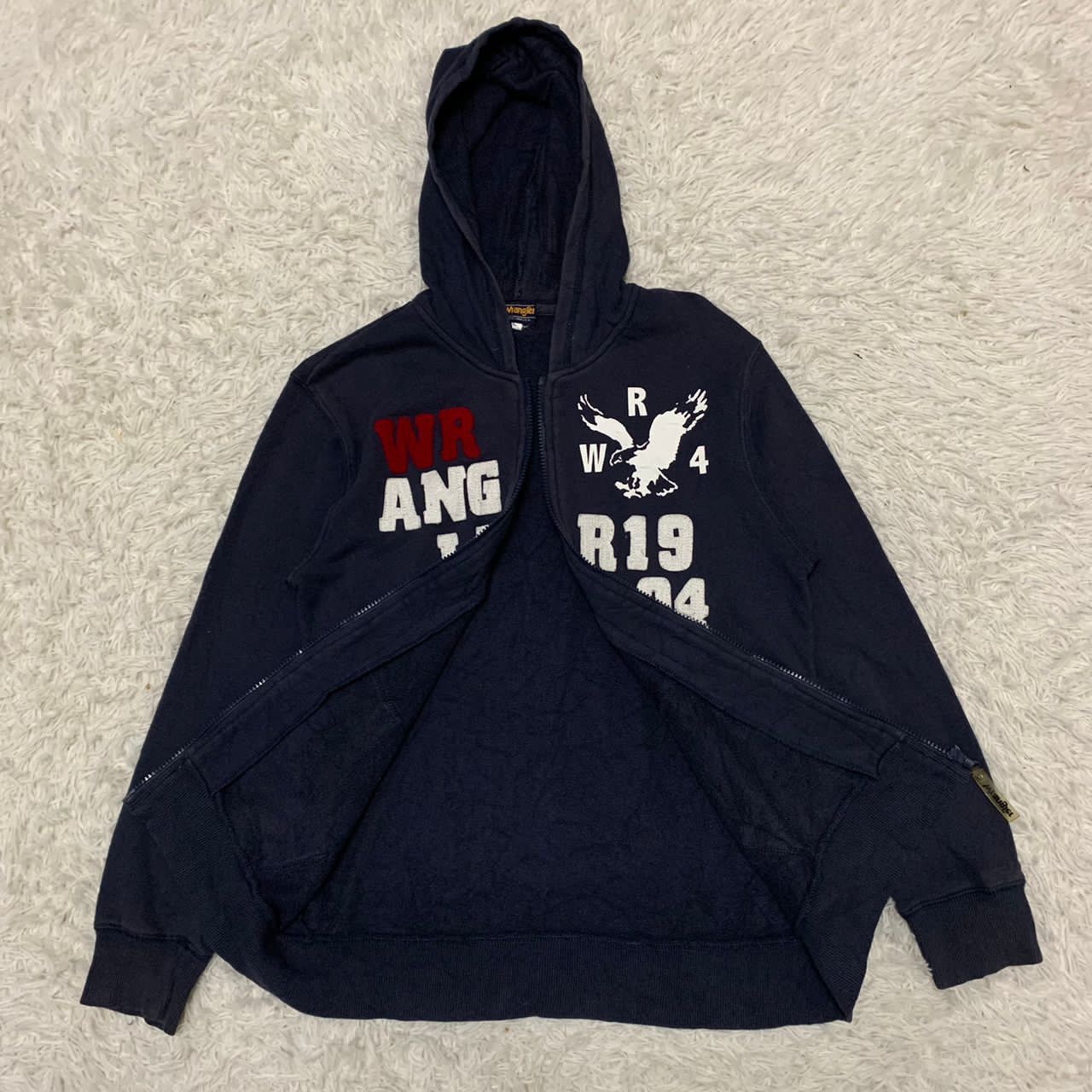 Wrangler Wrangler big logo hoodie sweater Size US S / EU 44-46 / 1 - 3 Thumbnail
