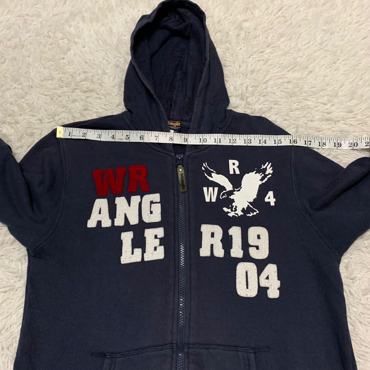 Wrangler Wrangler big logo hoodie sweater Size US S / EU 44-46 / 1 - 7 Thumbnail
