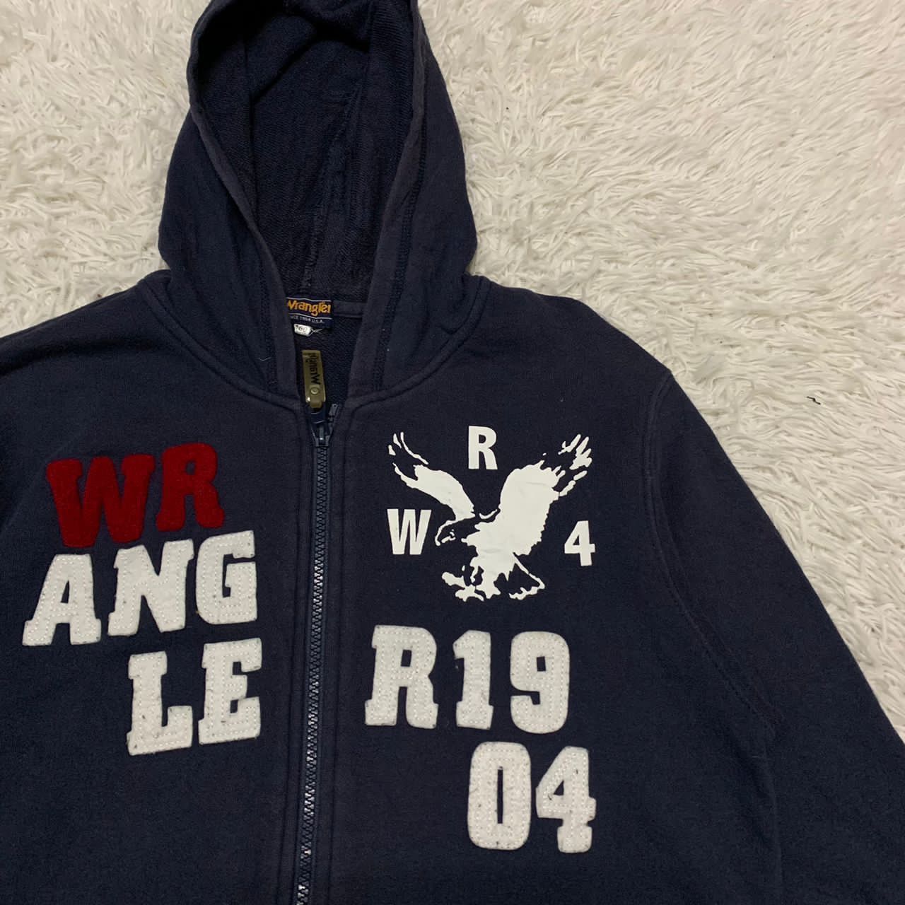 Wrangler Wrangler big logo hoodie sweater Size US S / EU 44-46 / 1 - 4 Thumbnail