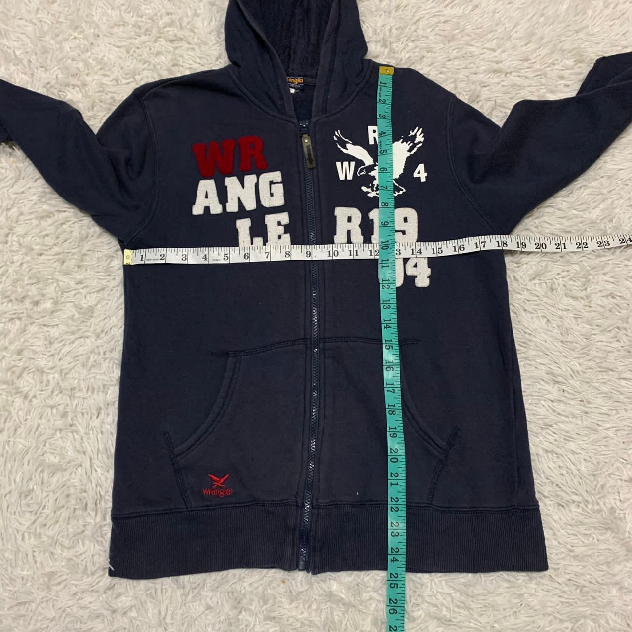 Wrangler Wrangler big logo hoodie sweater Size US S / EU 44-46 / 1 - 6 Thumbnail